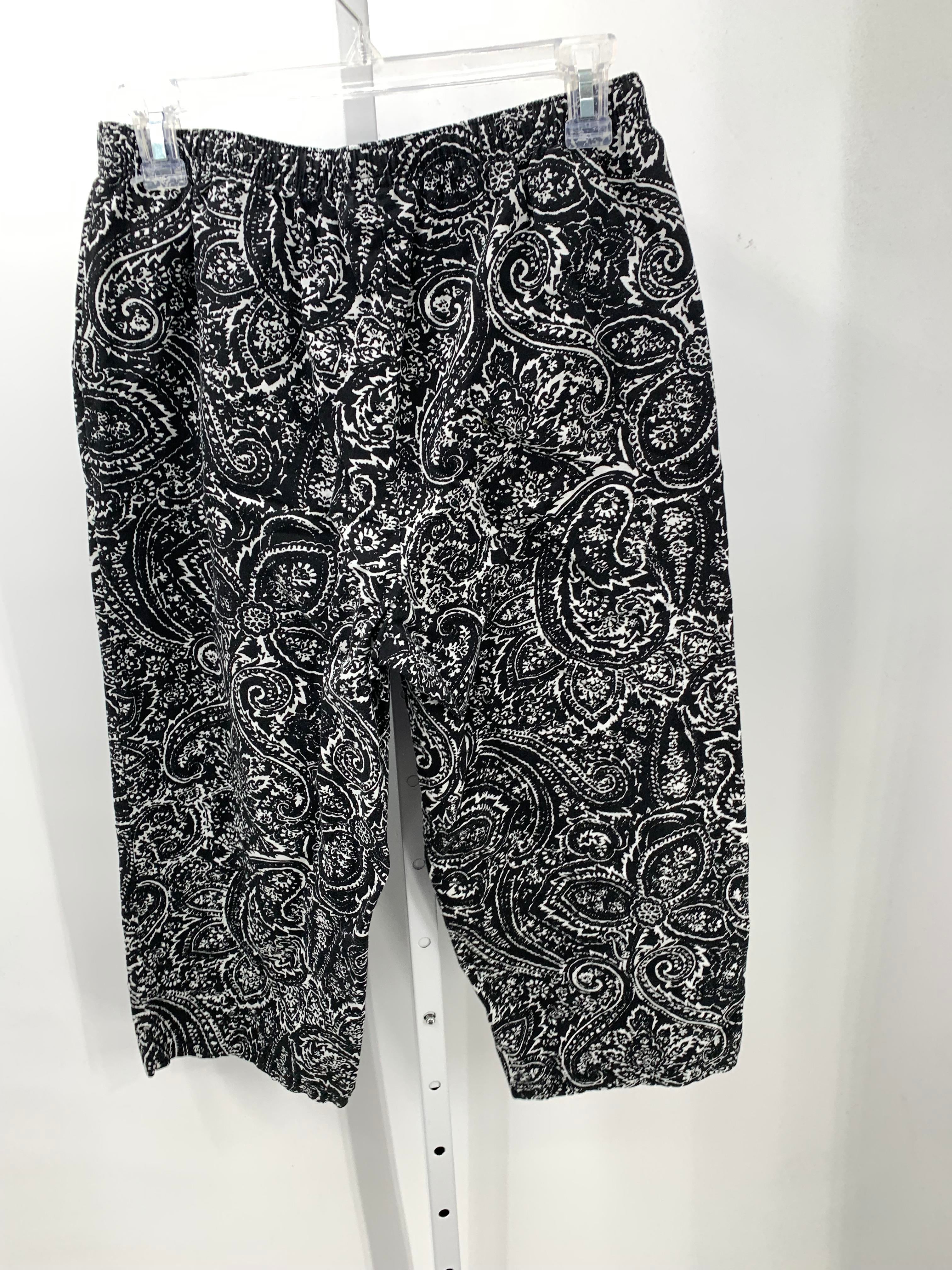 Karen Scott Size Small Misses Capri Pants