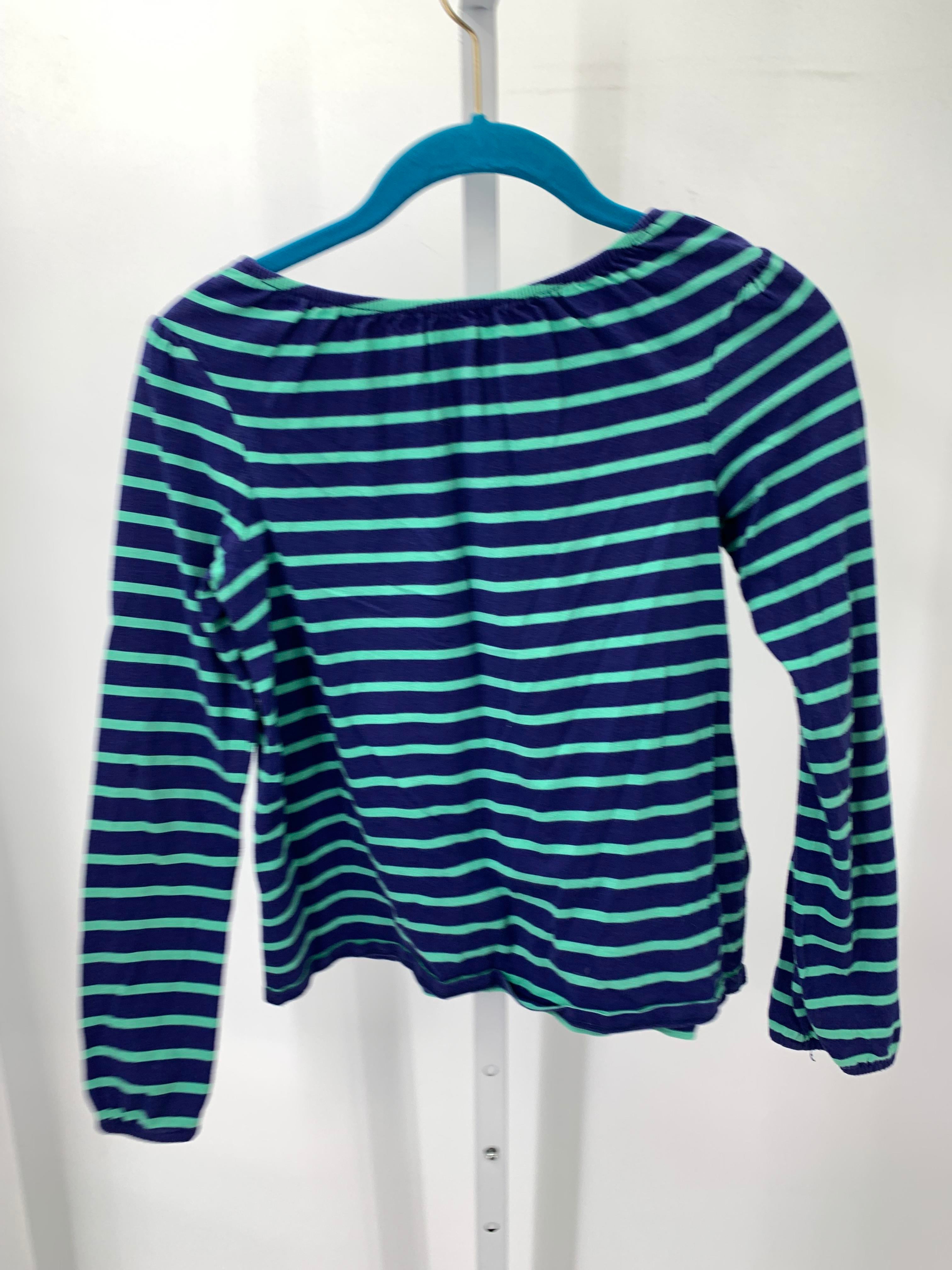 Lands End Size 10-12 Girls Long Sleeve Shirt