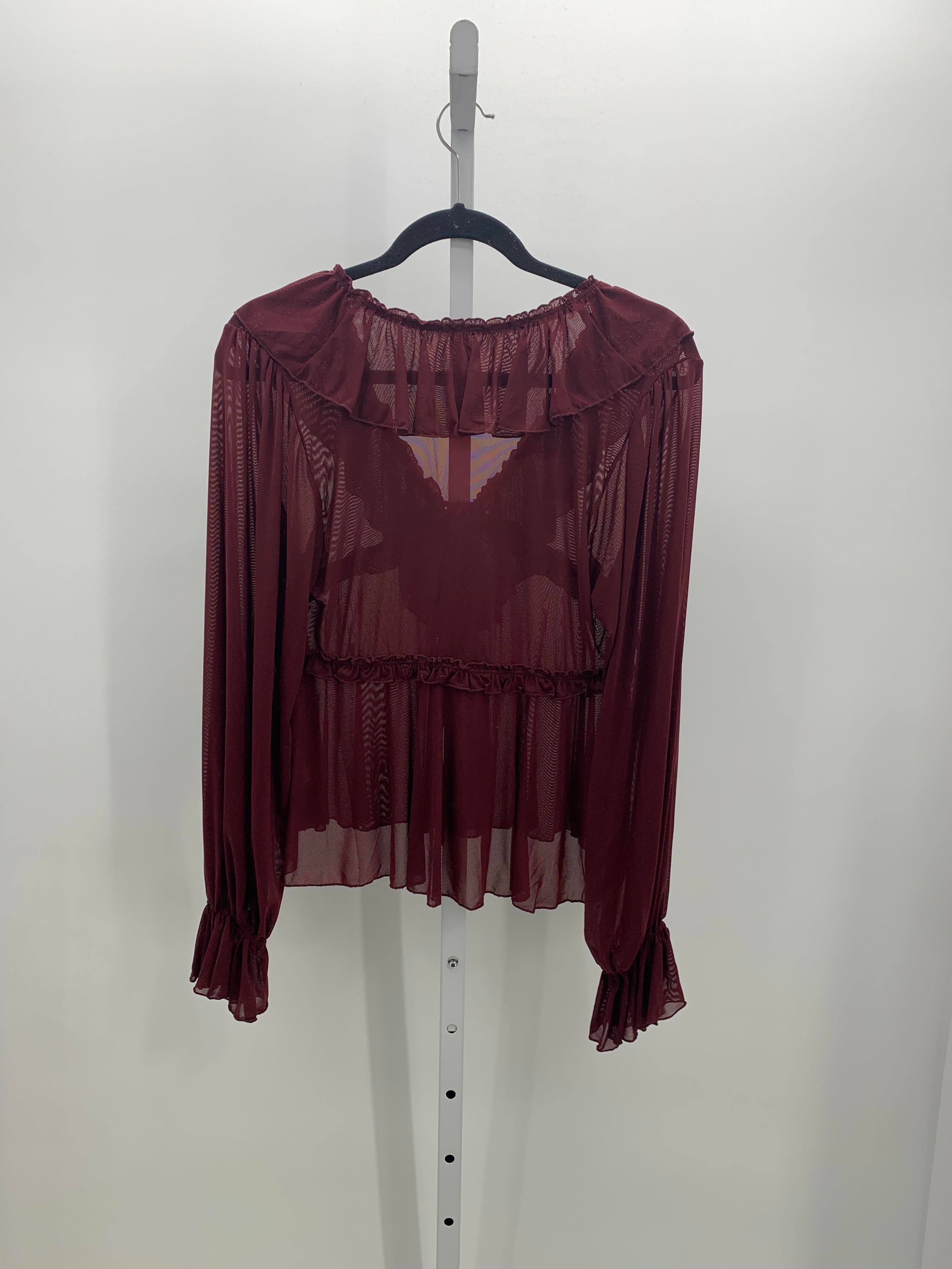 Free People Size X Small Misses Long Sleeve Shirt