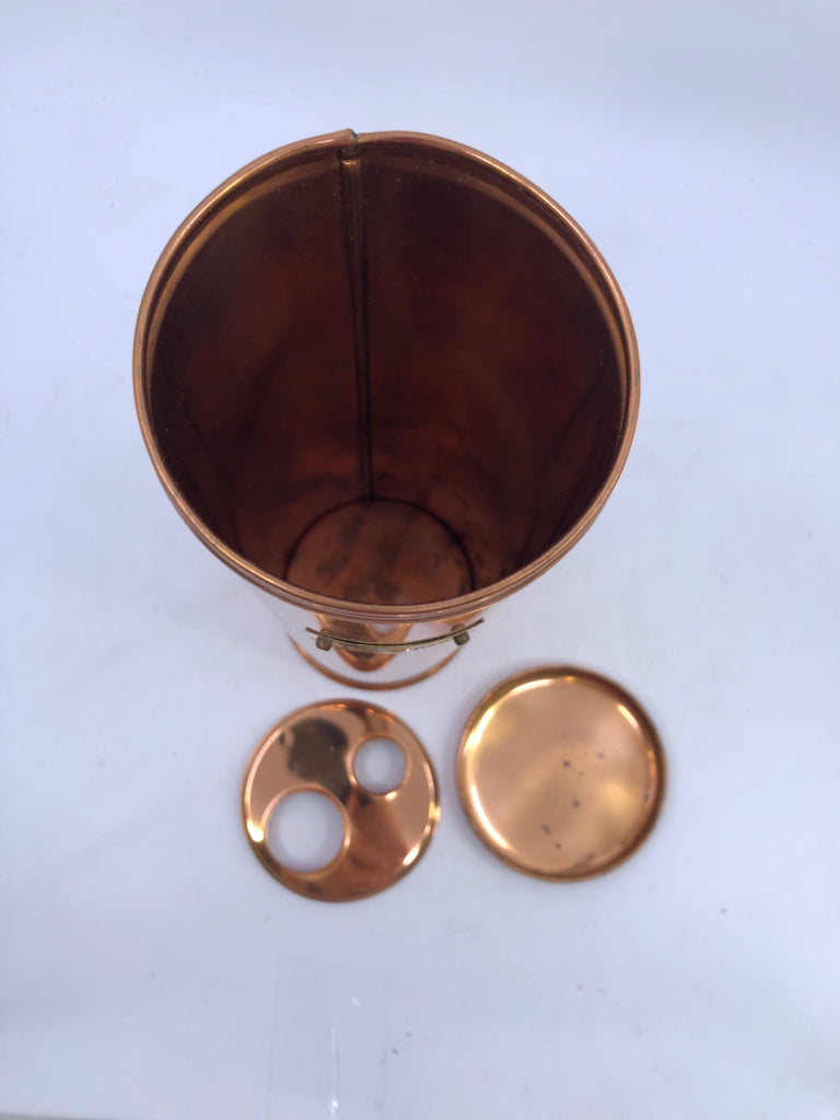 COPPER PASTA CONTAINER.