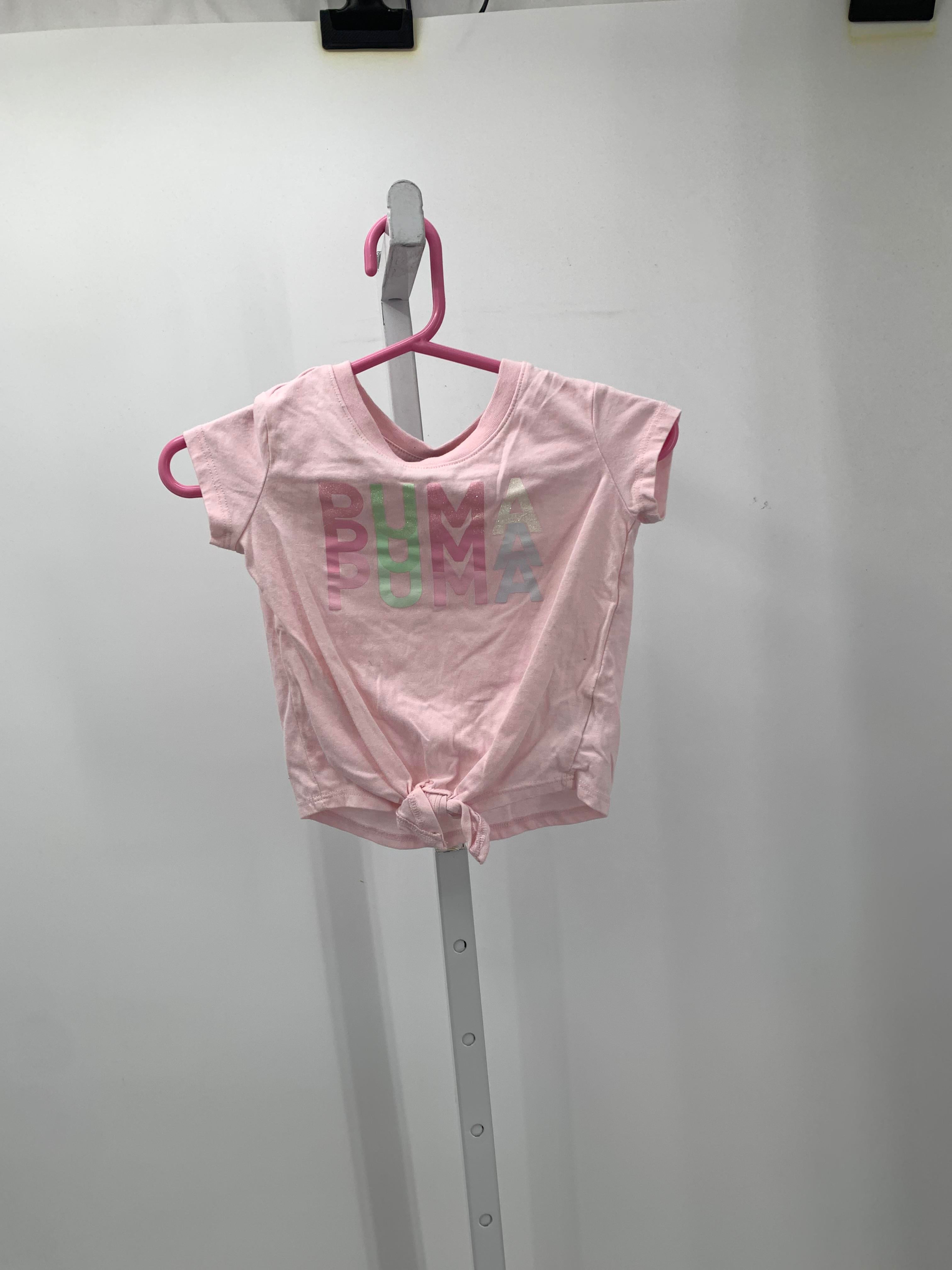 Puma Size 2T Girls Short Sleeve Shirt