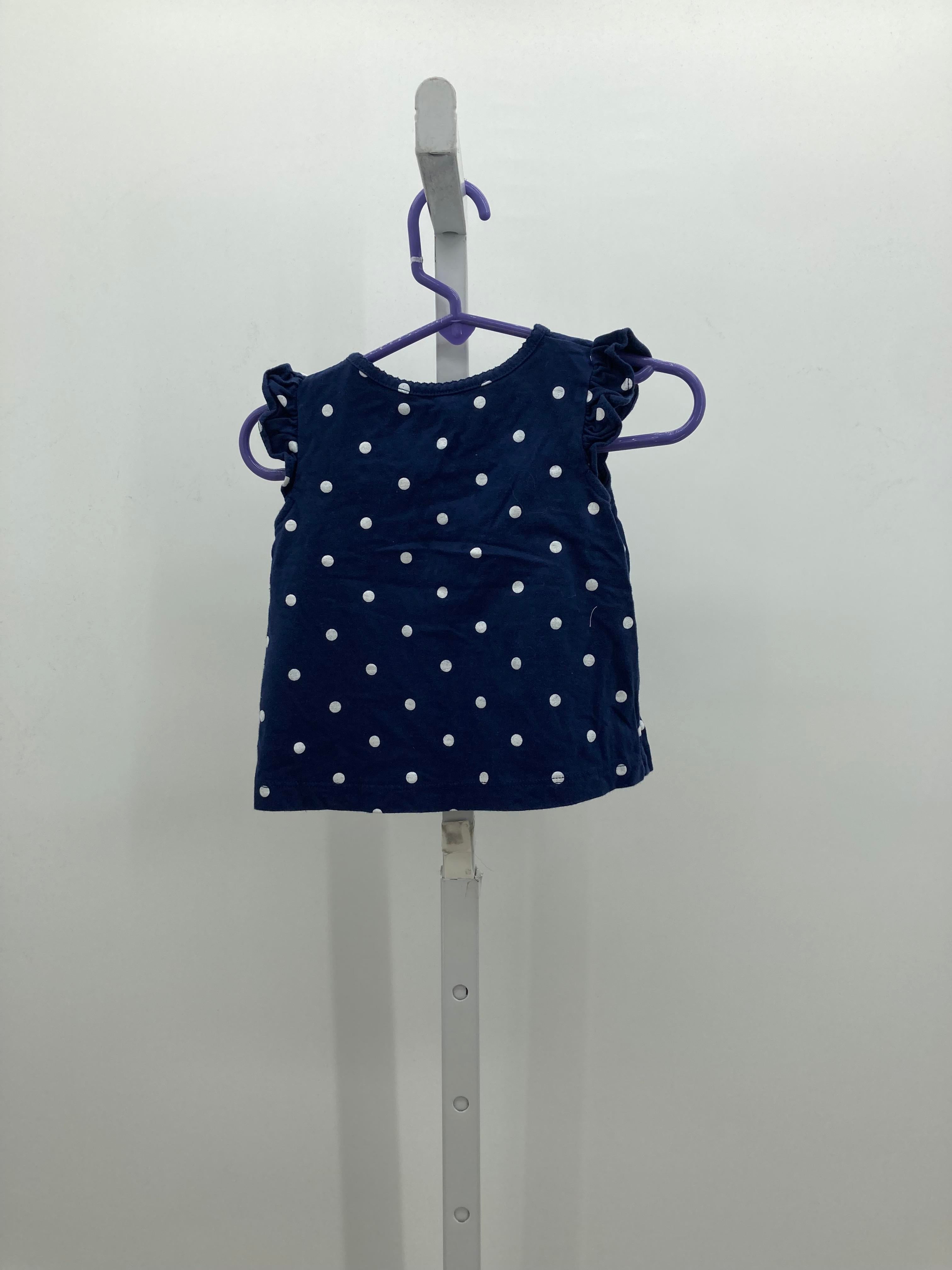 Carters Size 9 Months Girls Sleeveless Shirt