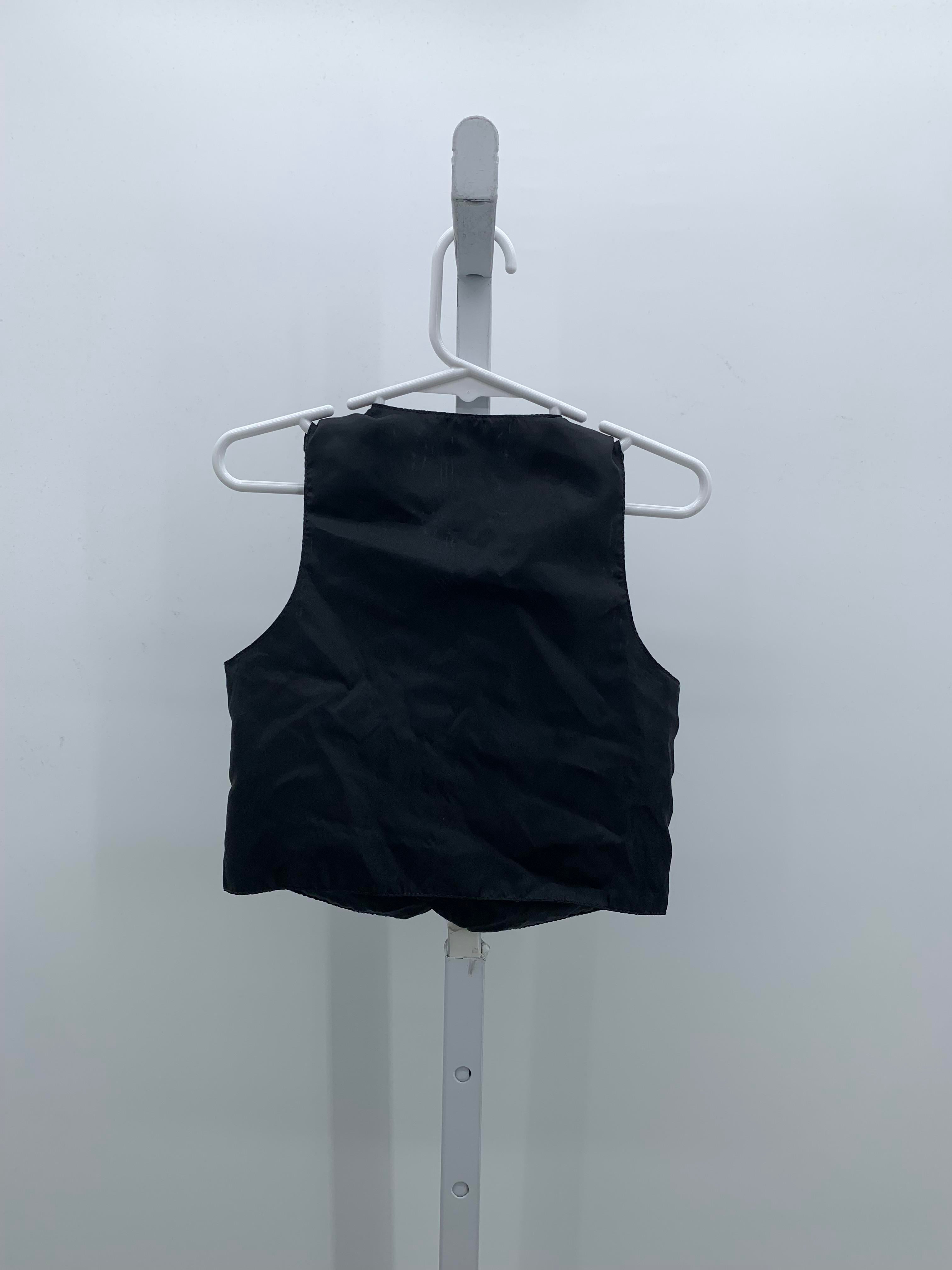PLAID BTN VEST