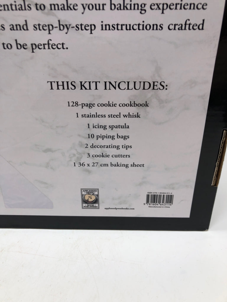 NIB COOKIE BAKING KIT.