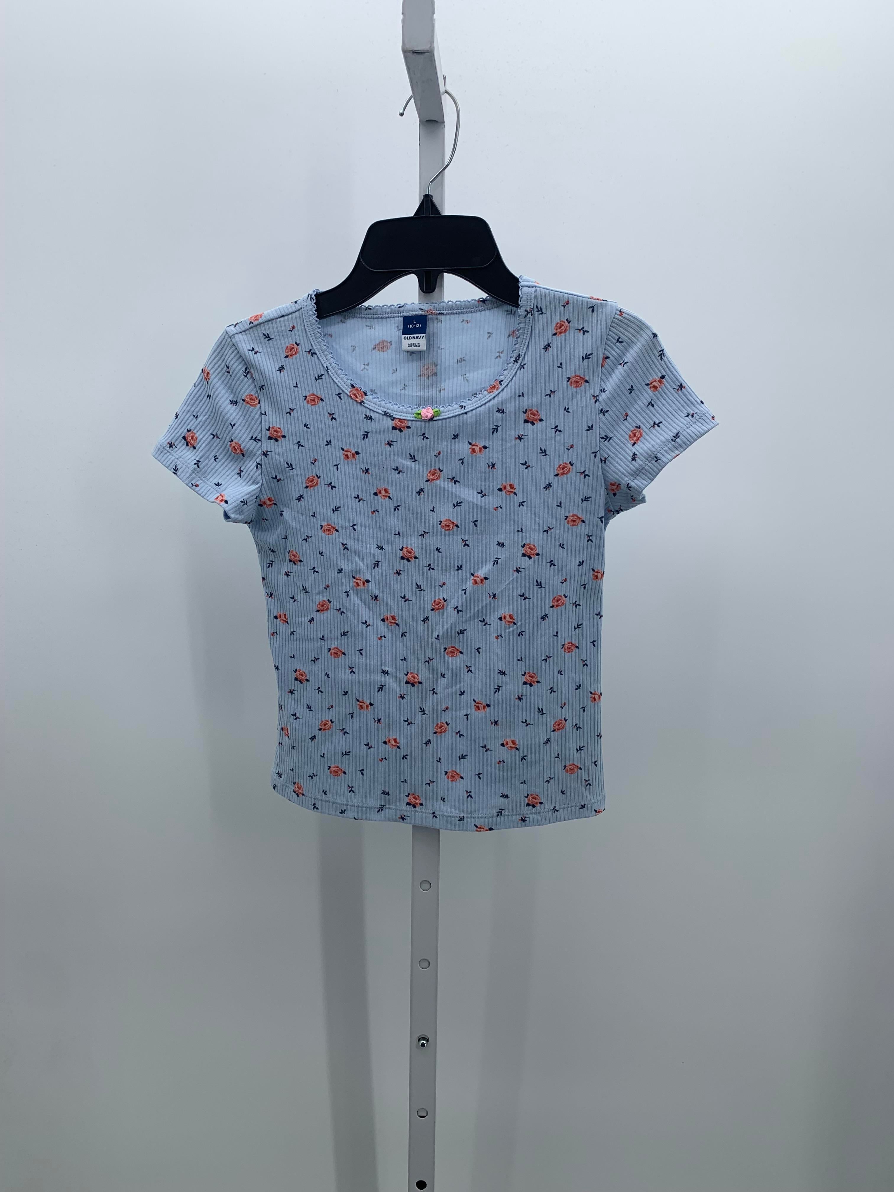 Old Navy Size 10-12 Girls Short Sleeve Shirt