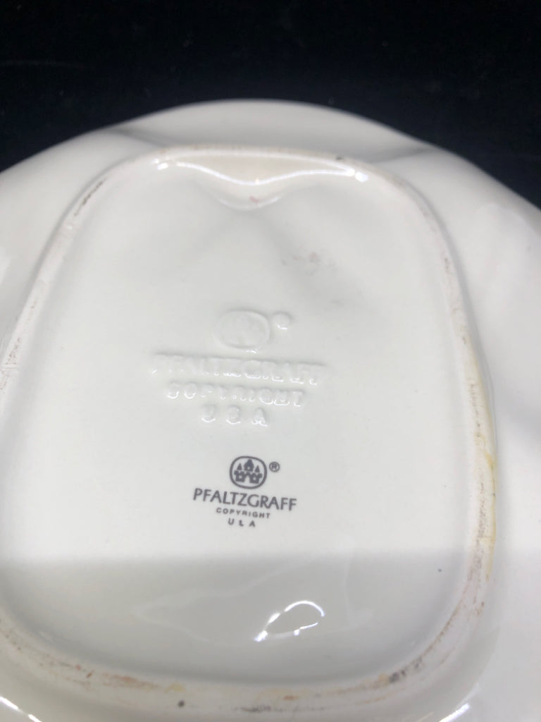 PFALTZGRAFF SNOWMAN PLATE.