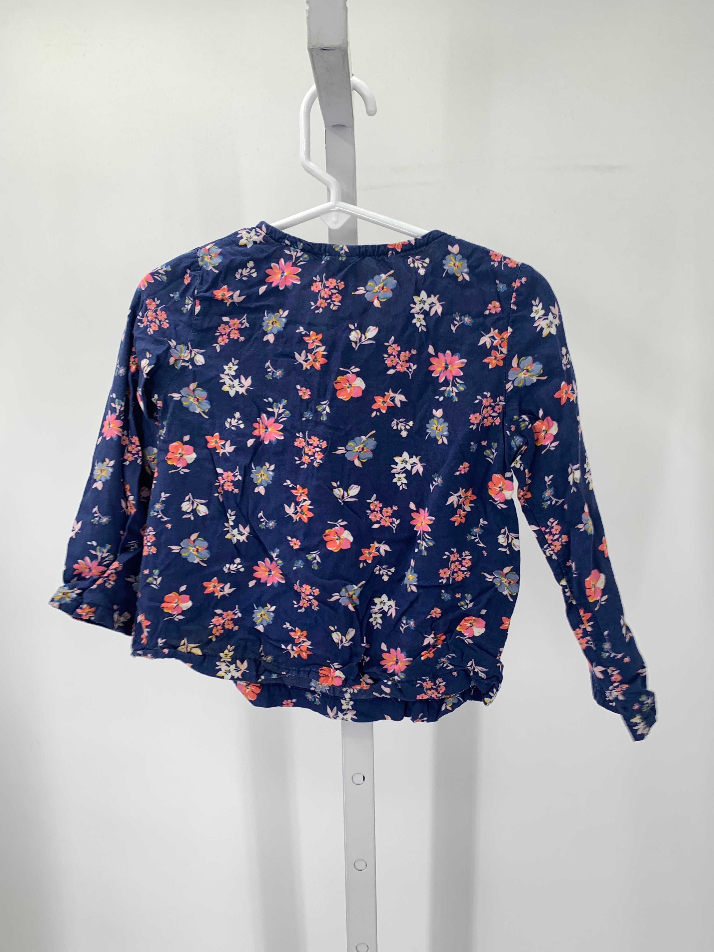 Carters Size 2T Girls Long Sleeve Shirt