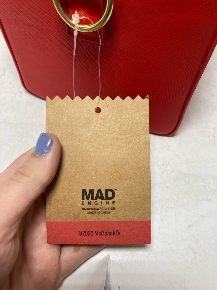 McDonald's 2022 Mad Engine Happy Meal Crossbody Bag - New With Tags