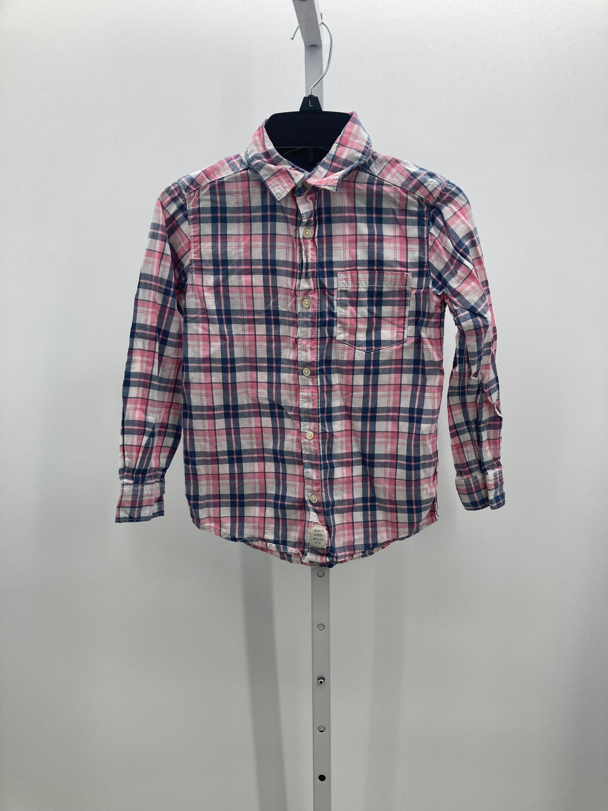 PINK WHITE PLAID