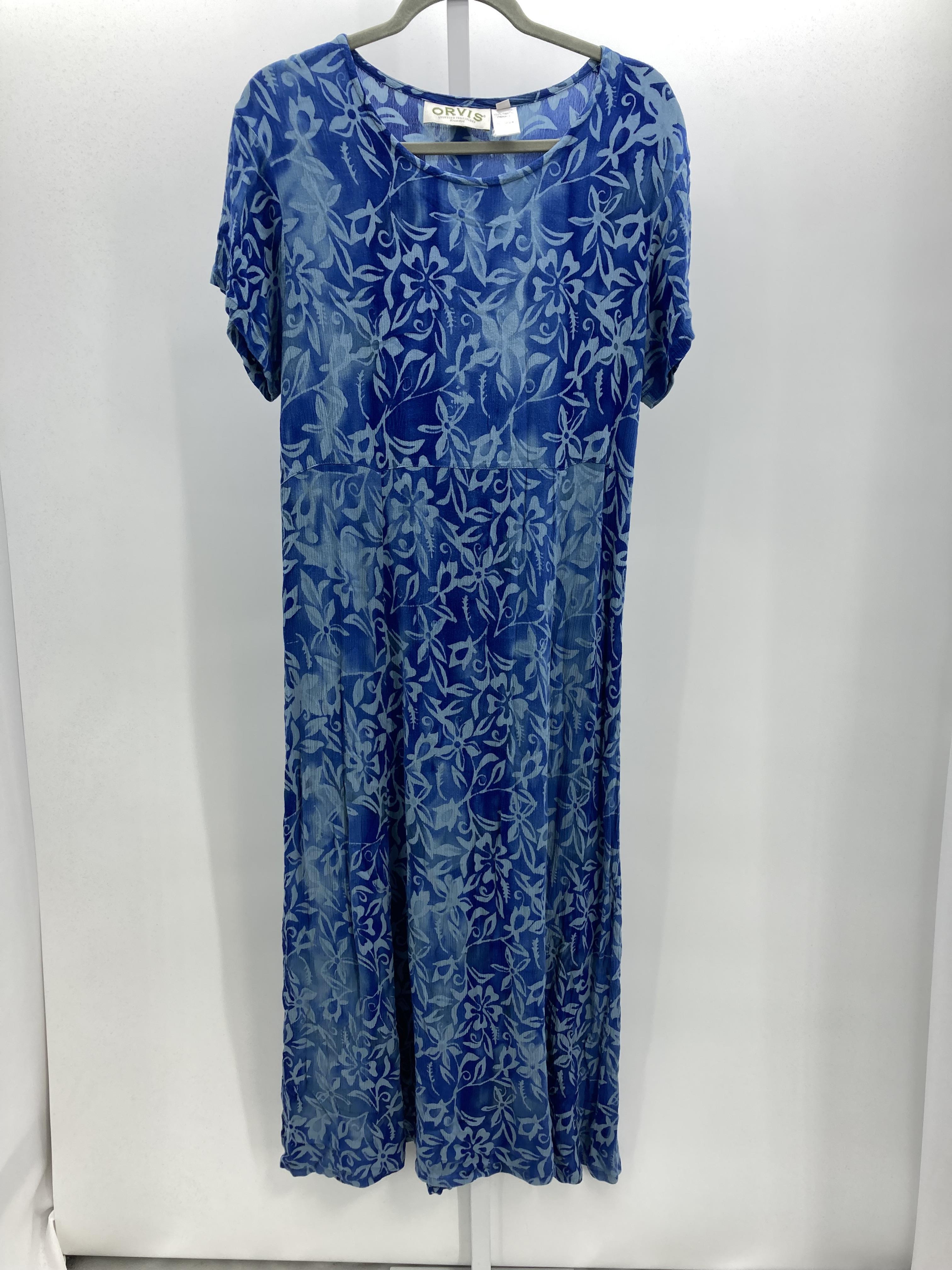 Orvis Size Extra Large Misses Short Sleeve Dress