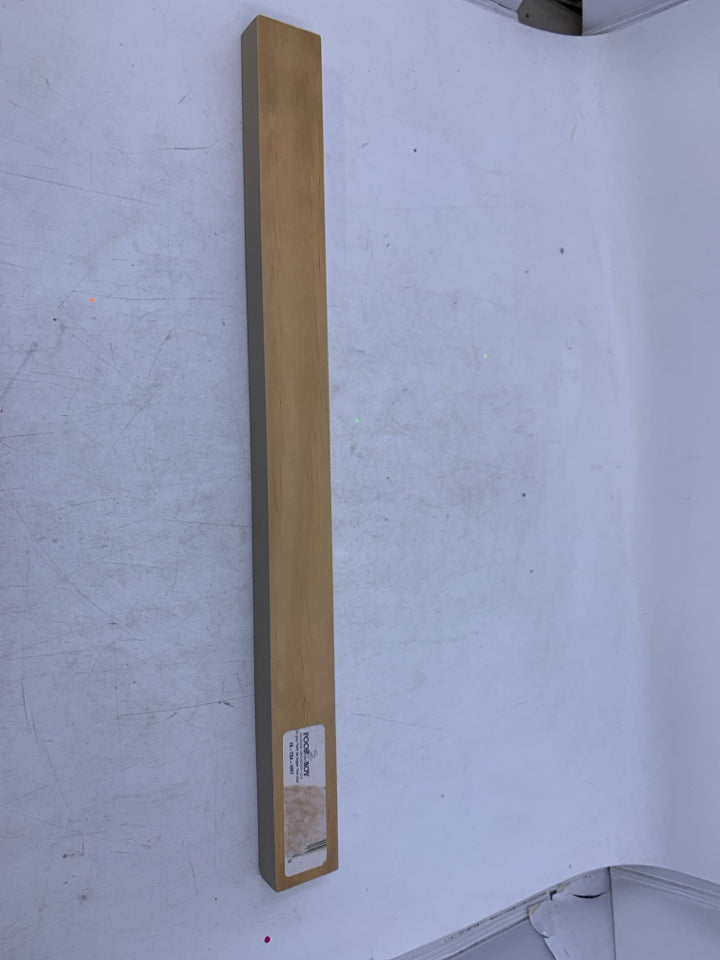 LET YOUR FAITH TAN WOOD SIGN.