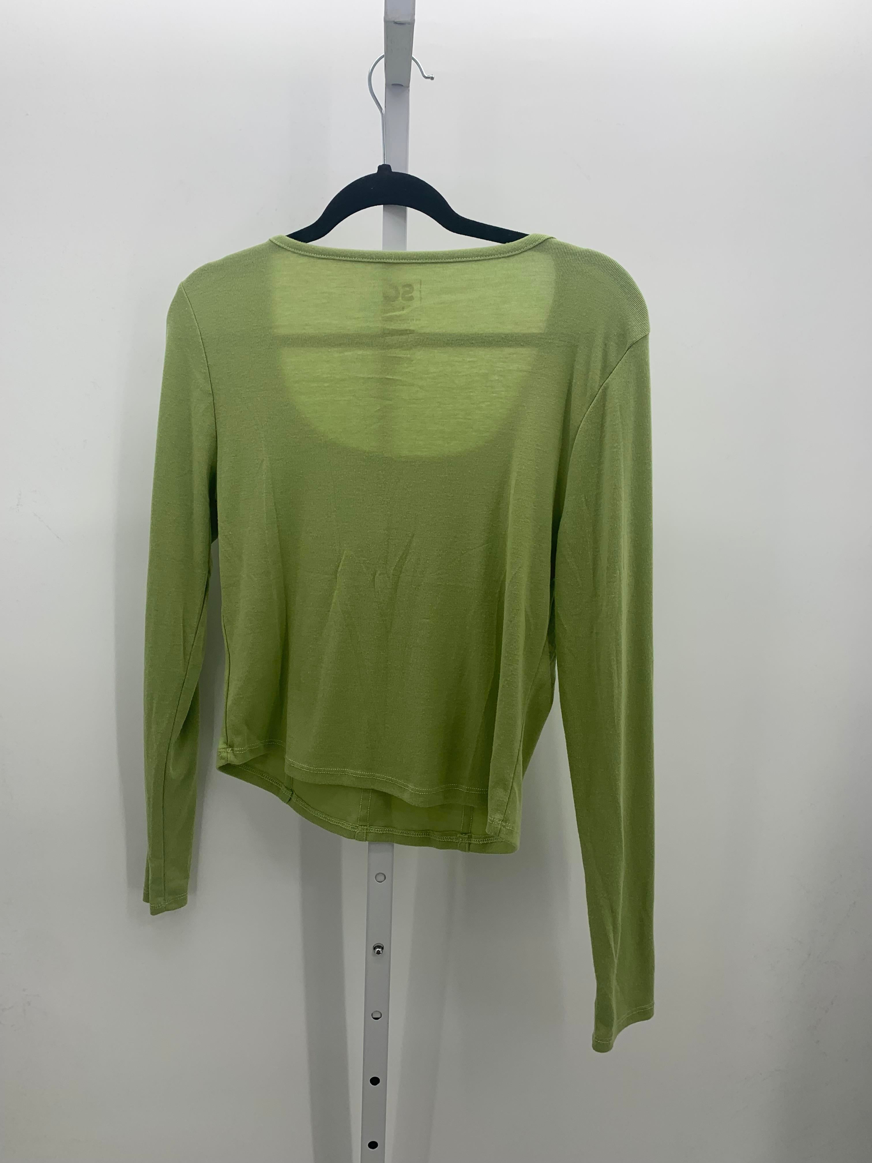 SO Size Large Juniors Long Sleeve Shirt