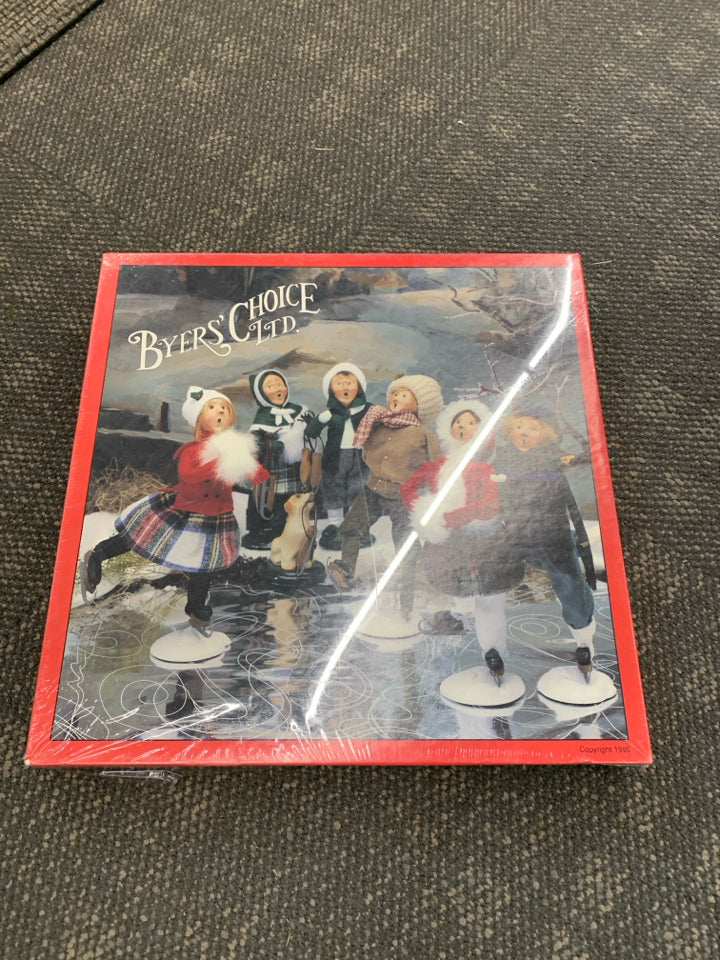 NIP SKATING FIGURINES PUZZLE- BRYERS CHOICE.