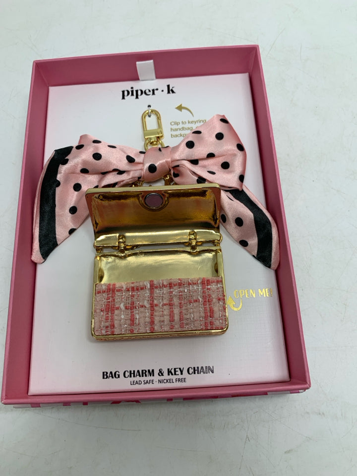 Piper K Bag Charm & Key Chain