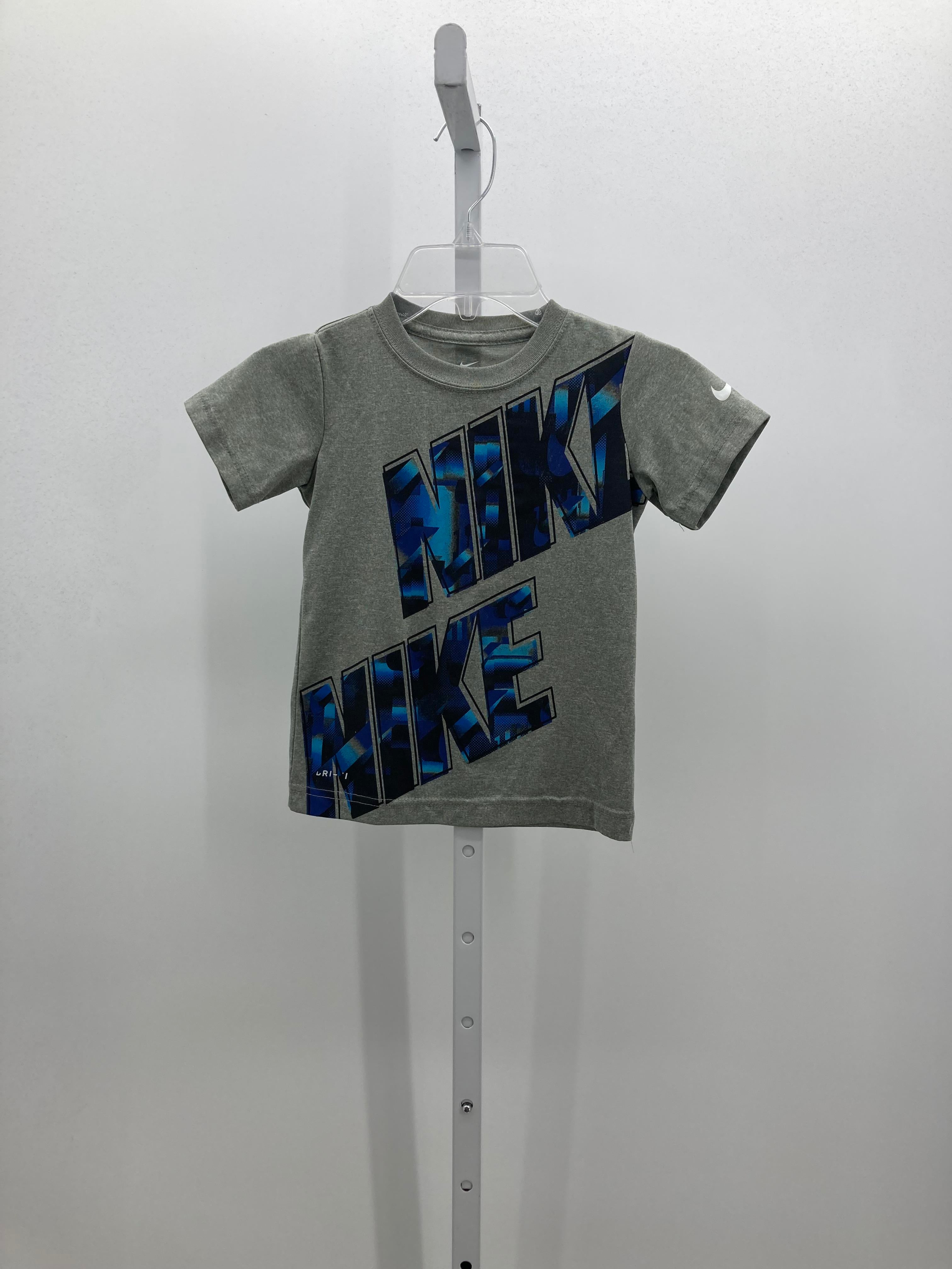 BLUE NIKE ACTIVE TEE