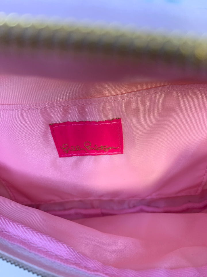 Pink/Teal Patterned Waist Pack