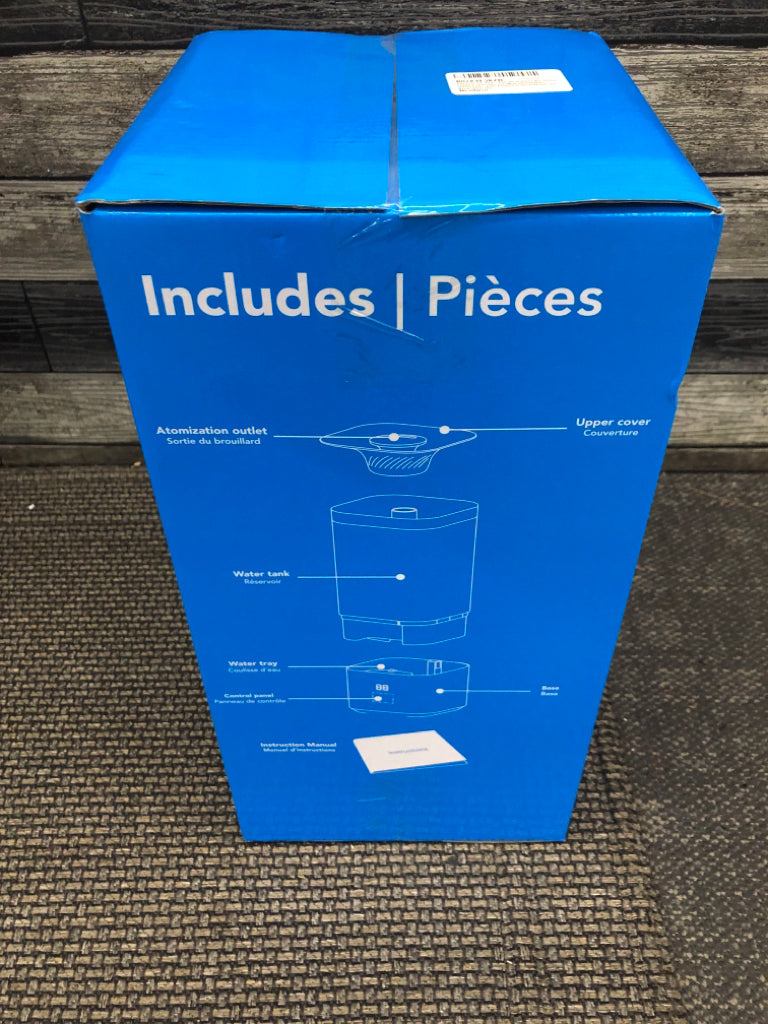 NIB SENVILLE COOL MIST HUMIDIFIER.
