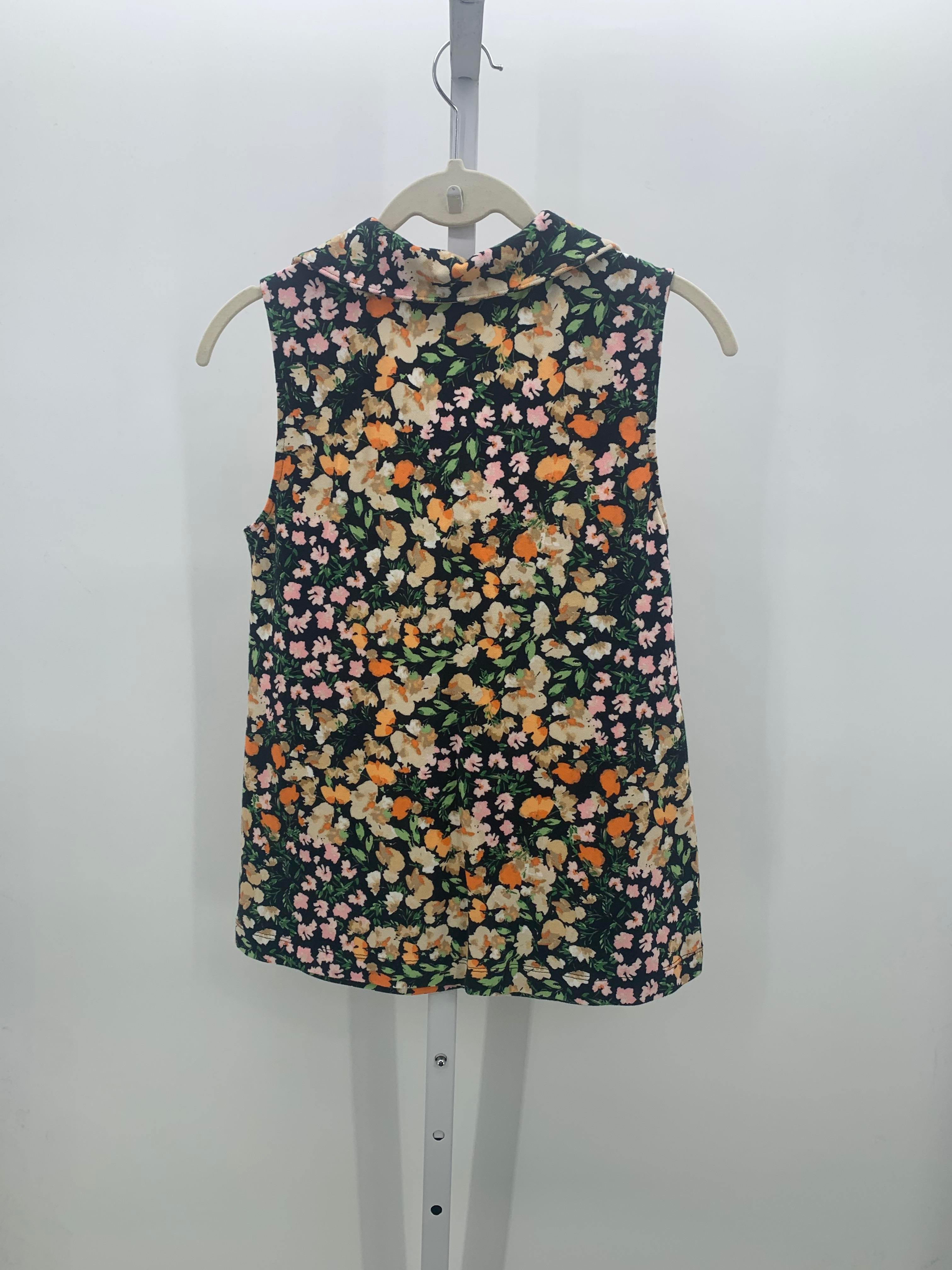 Isaac Mizrahi Size X Small Misses Sleeveless Shirt