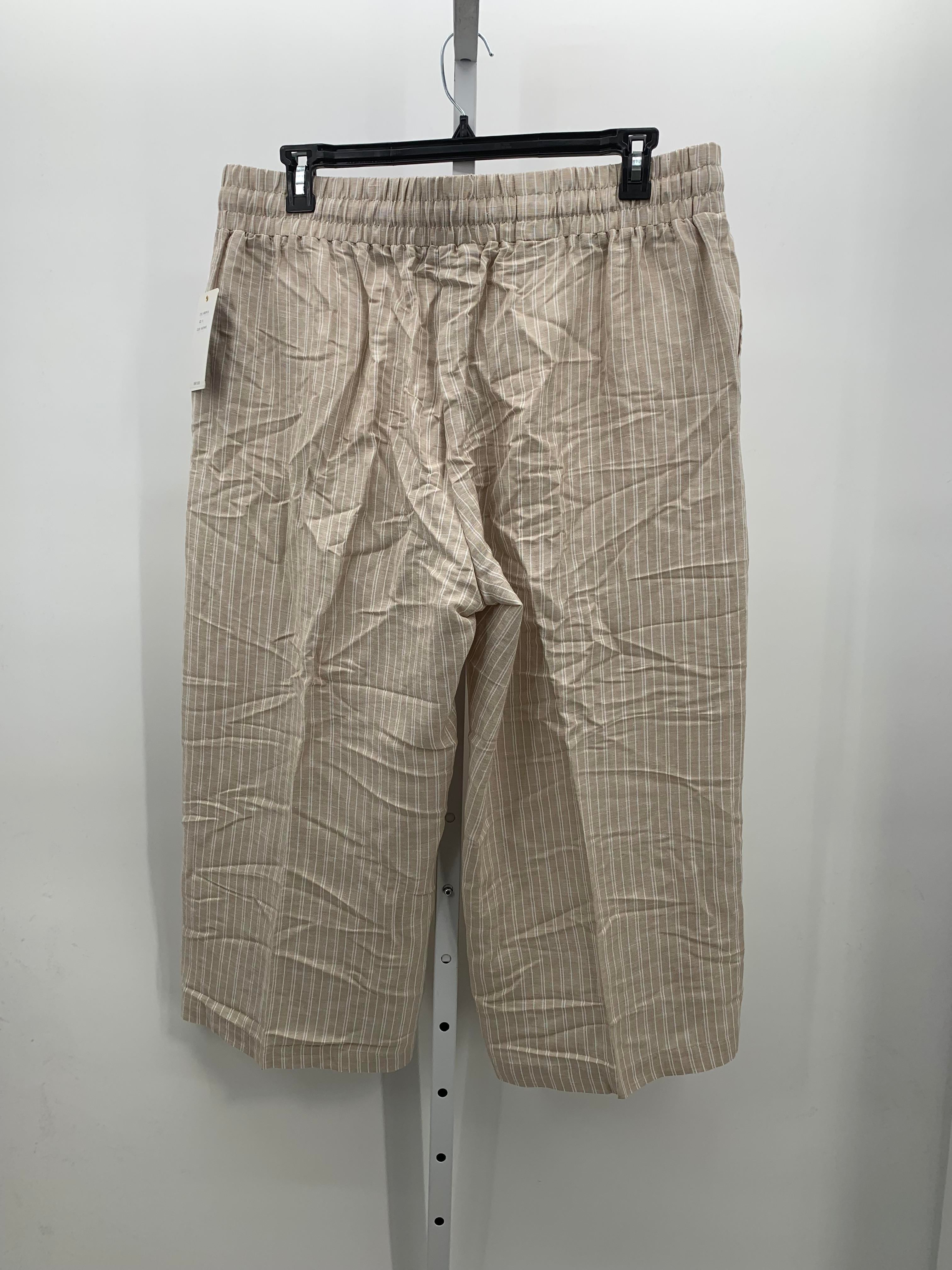 Zac & Rachel Size 1X Womens Cropped Pants