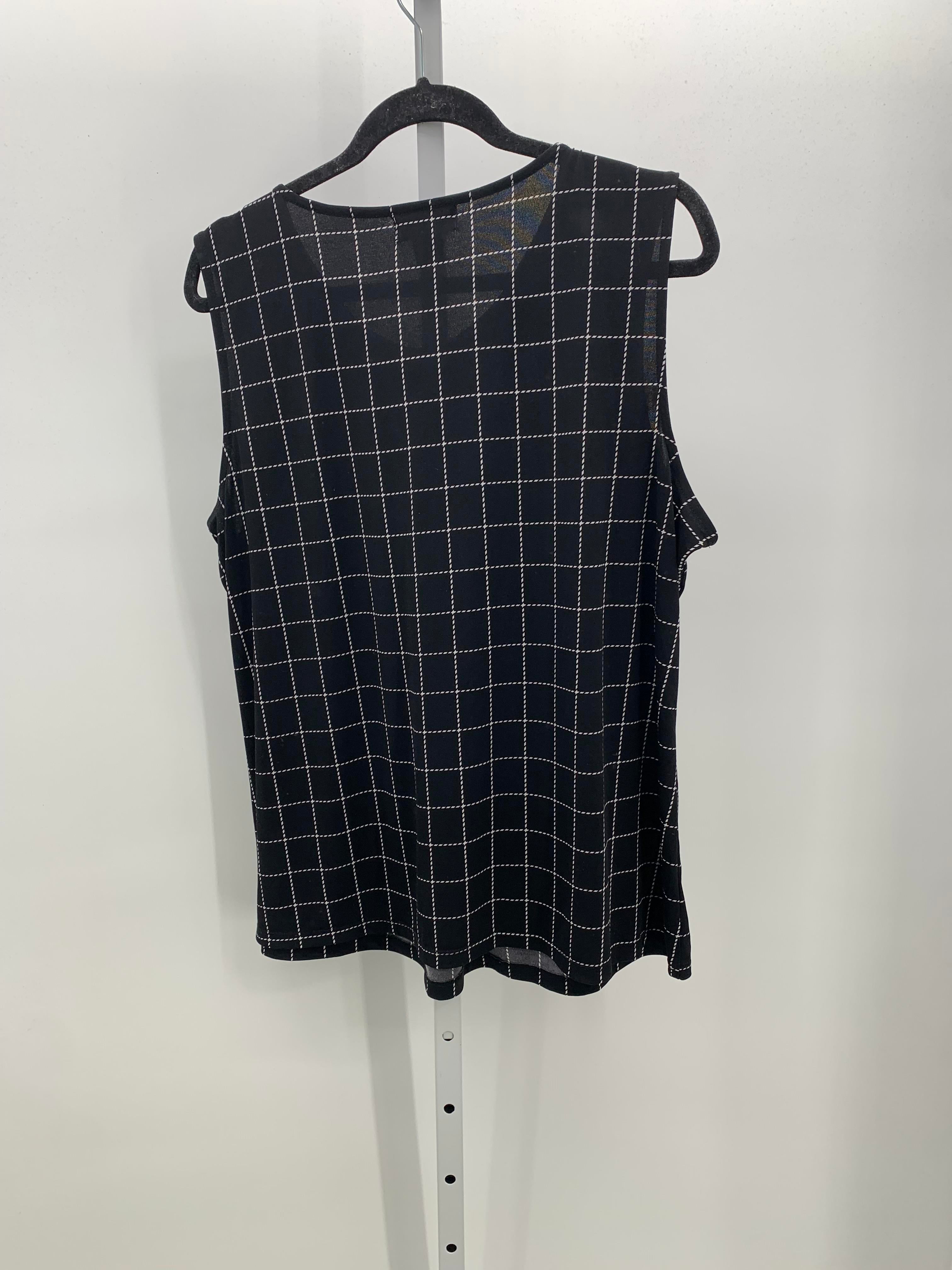 Liz Claiborne Size XXL Misses Sleeveless Shirt