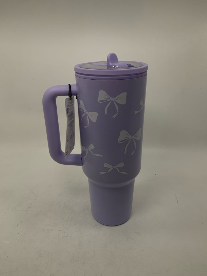 HYDRAQUENCH INSULATED TUMBLER W/ BOWS .