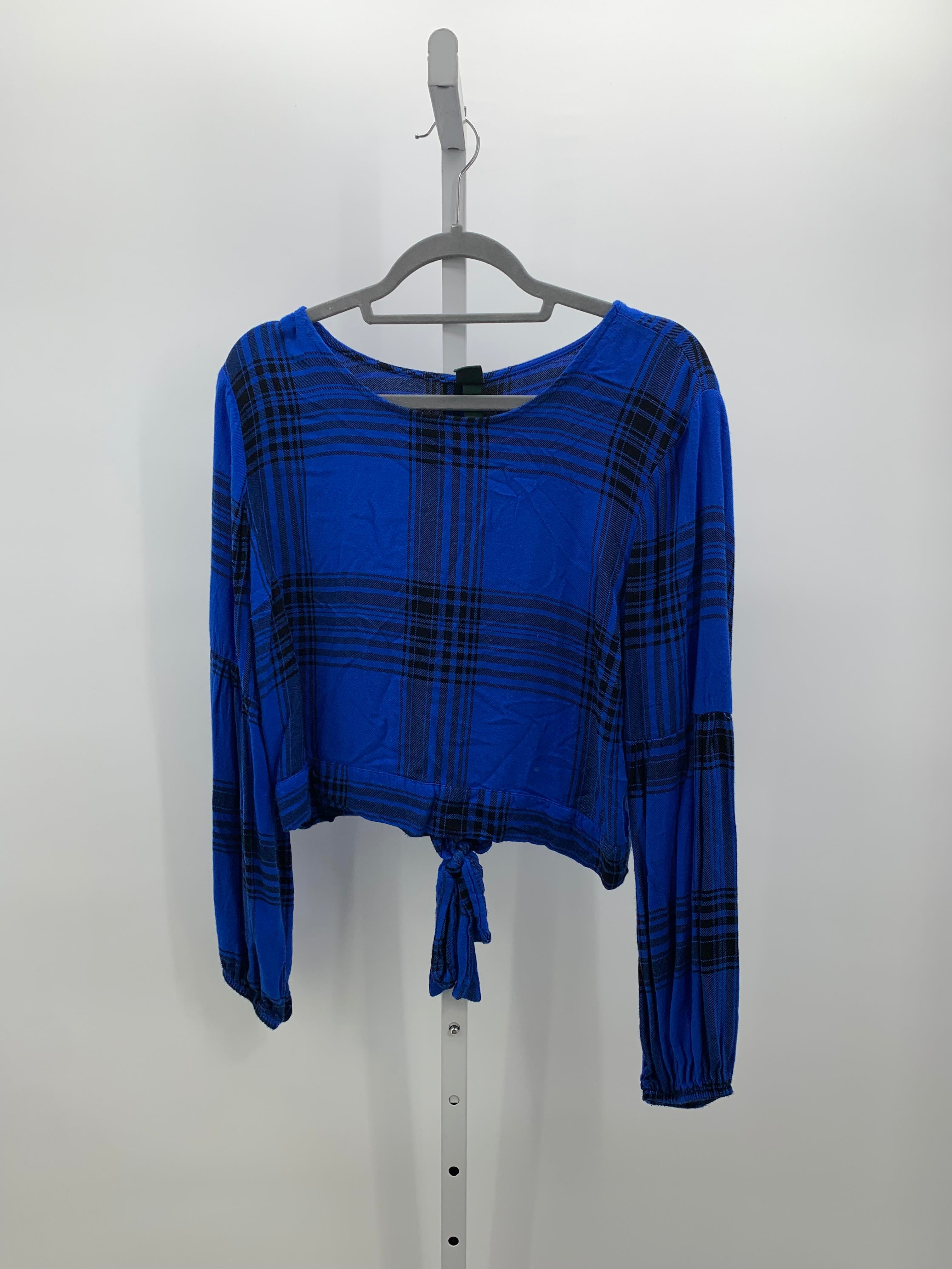Wild Fable Size Large Juniors Long Sleeve Shirt