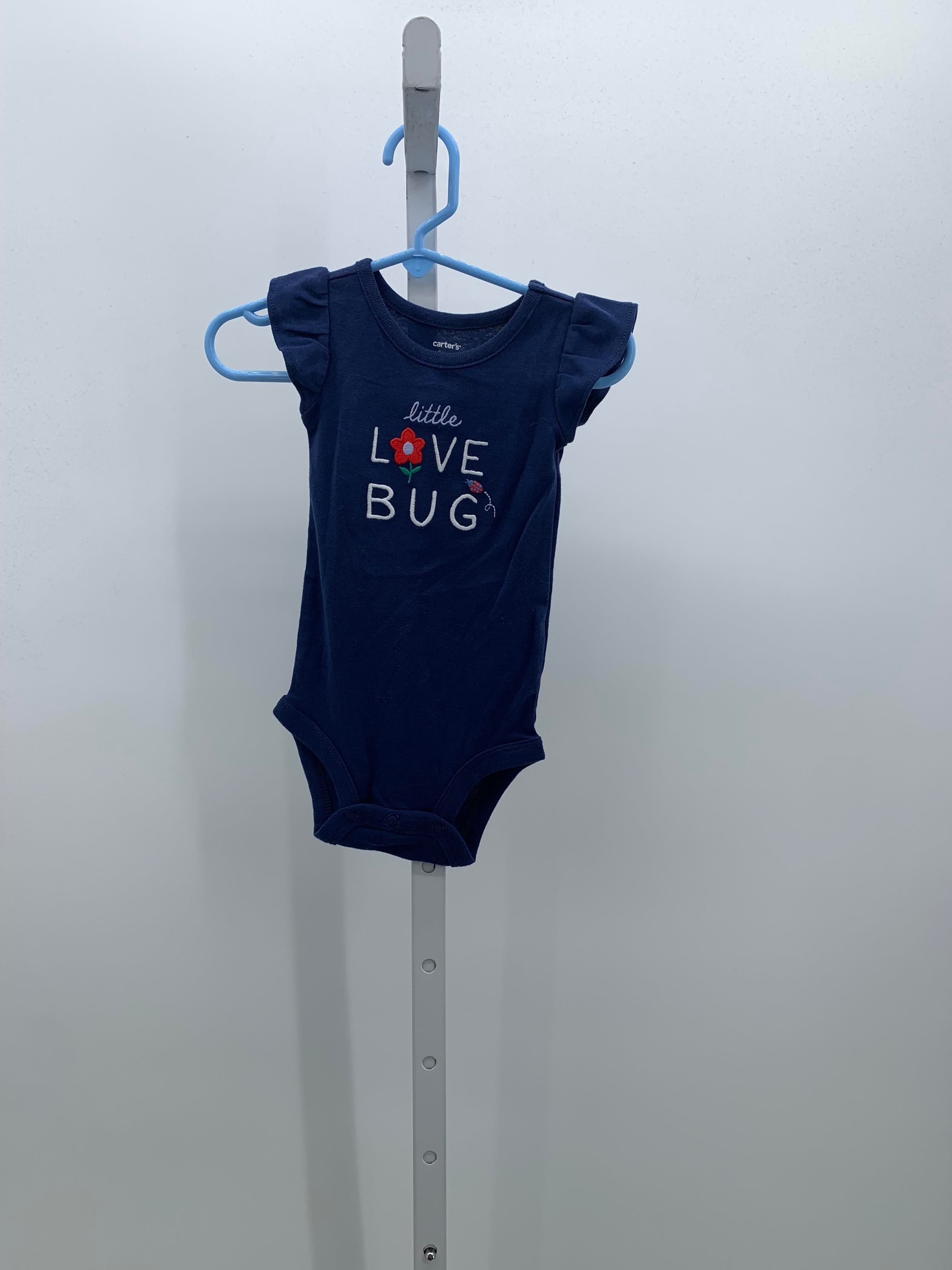 Carters Size 6 Months Girls Short Sleeve Shirt