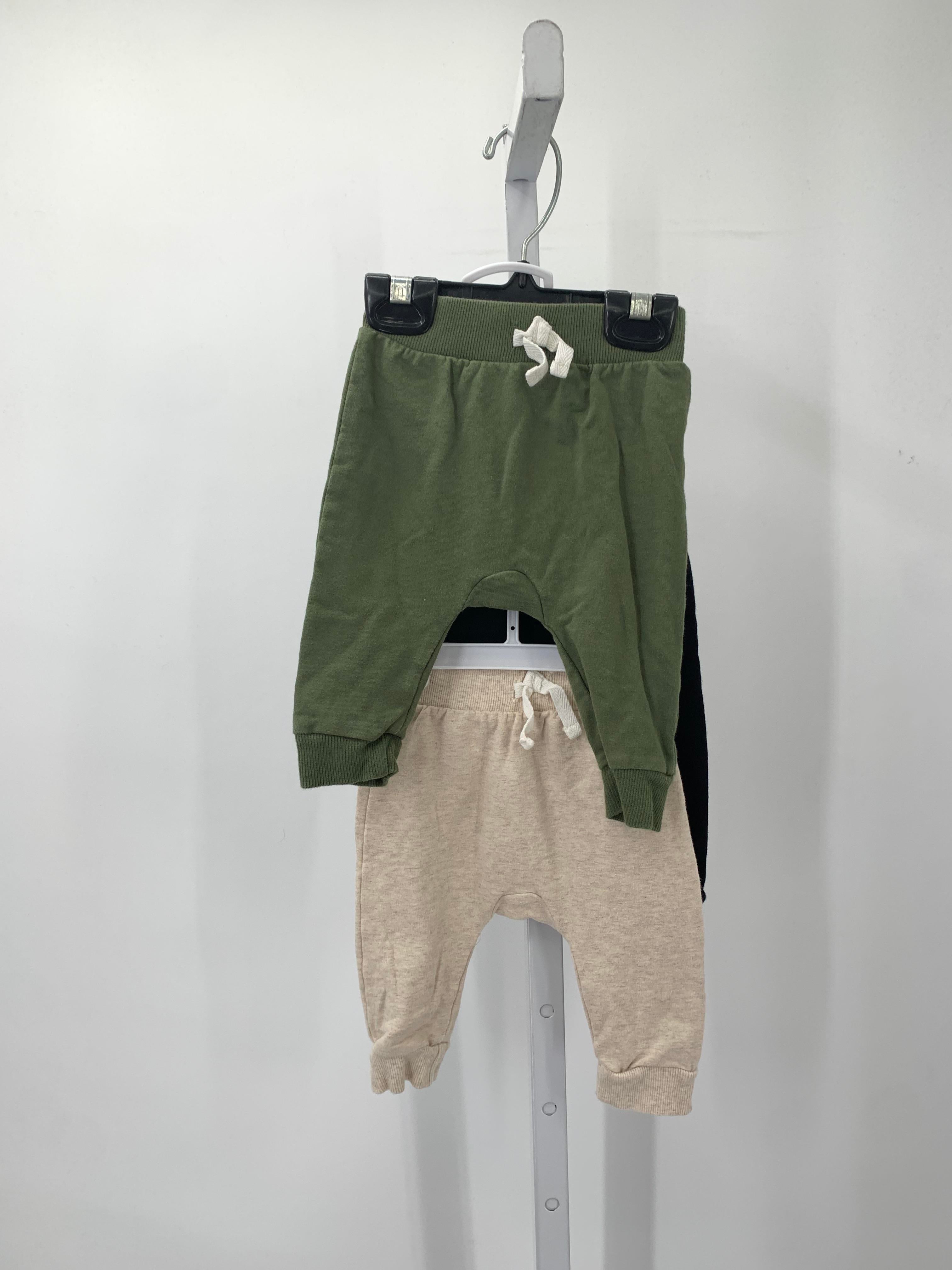 THREE ELASTIC WAIST KNIT PANTS