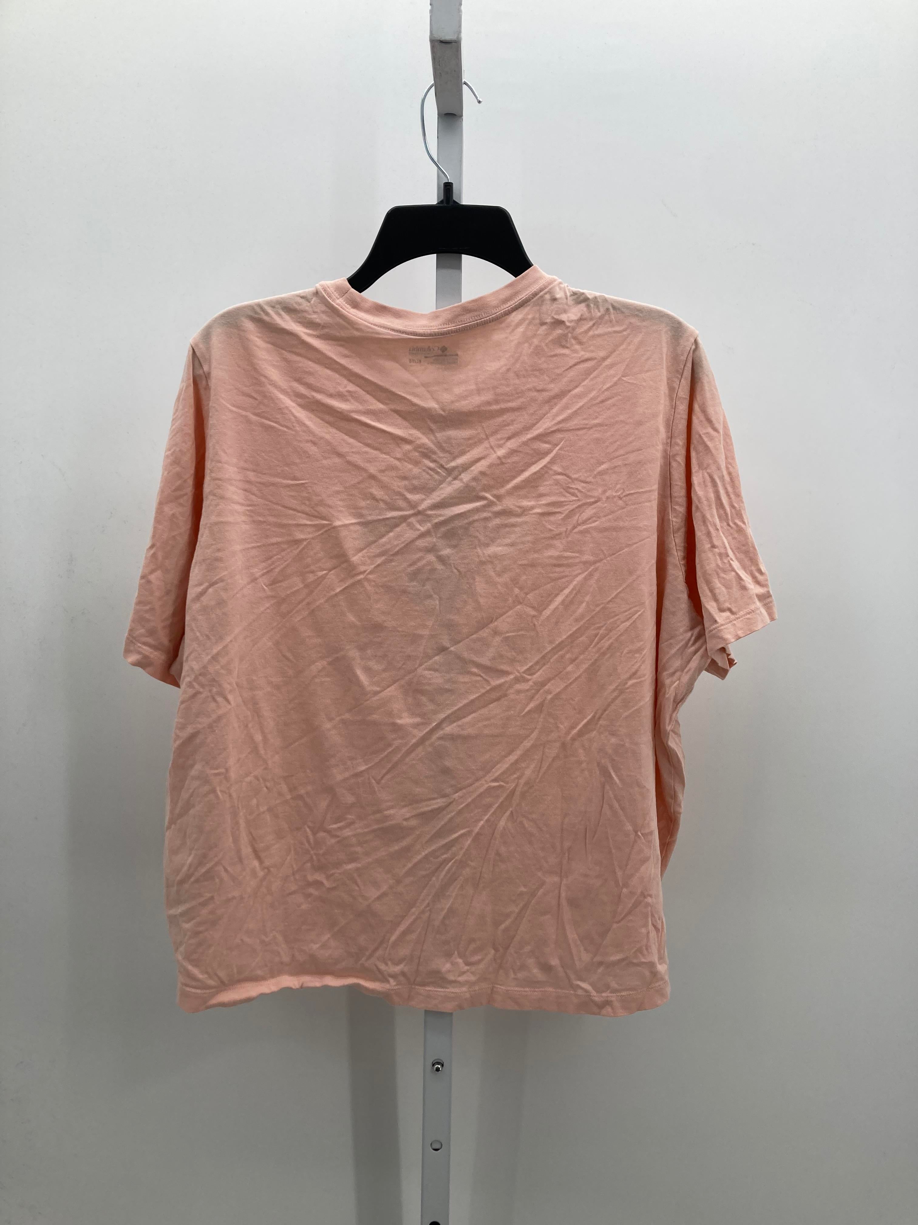 Columbia Size Extra Large Misses Short Sleeve Shirt