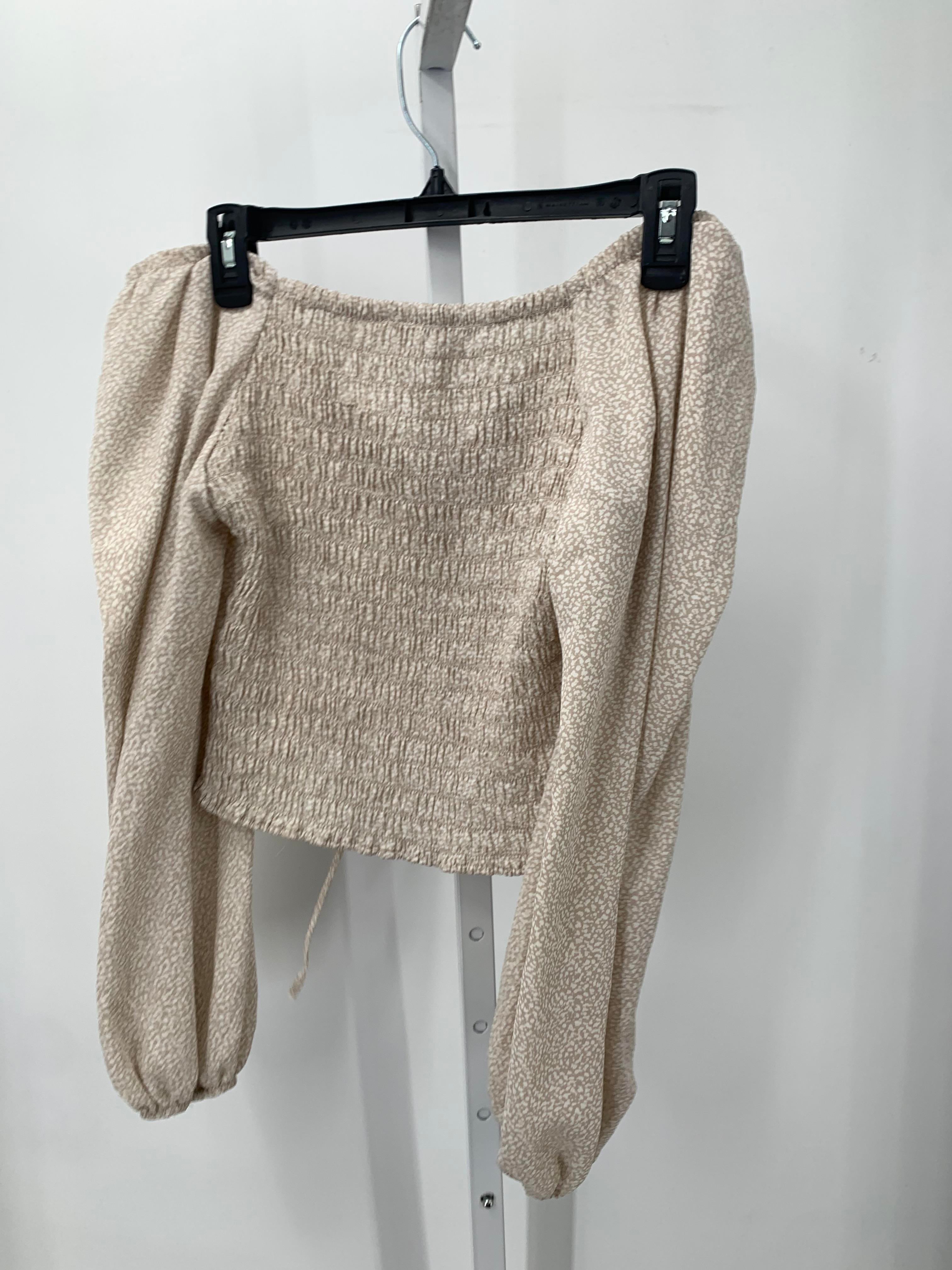 Size Small Juniors Long Sleeve Shirt