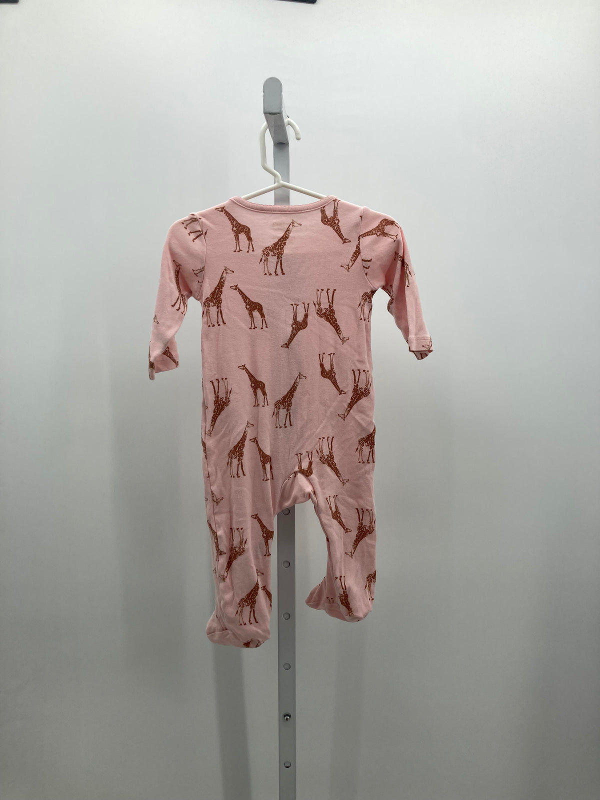 Carters Size 6-9 Months Girls Long Slv. Romper