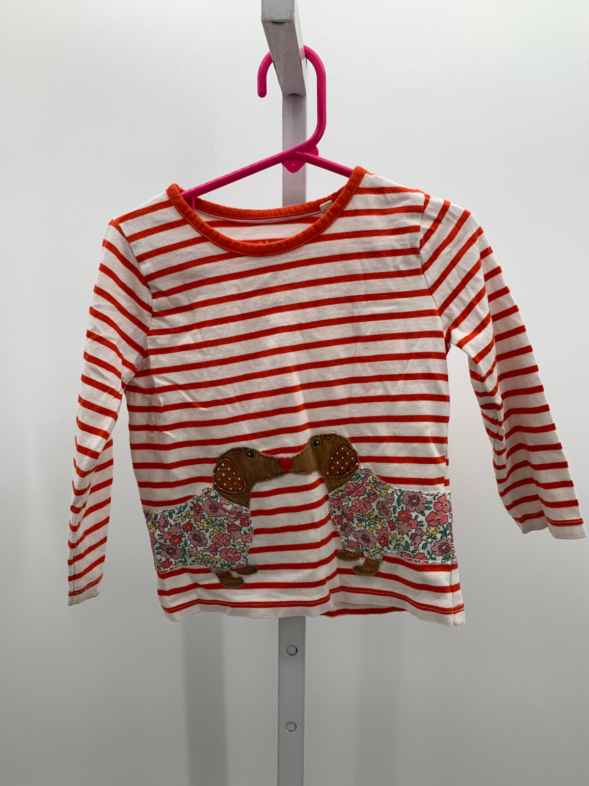 Mini Boden Size 3-4 Girls Long Sleeve Shirt