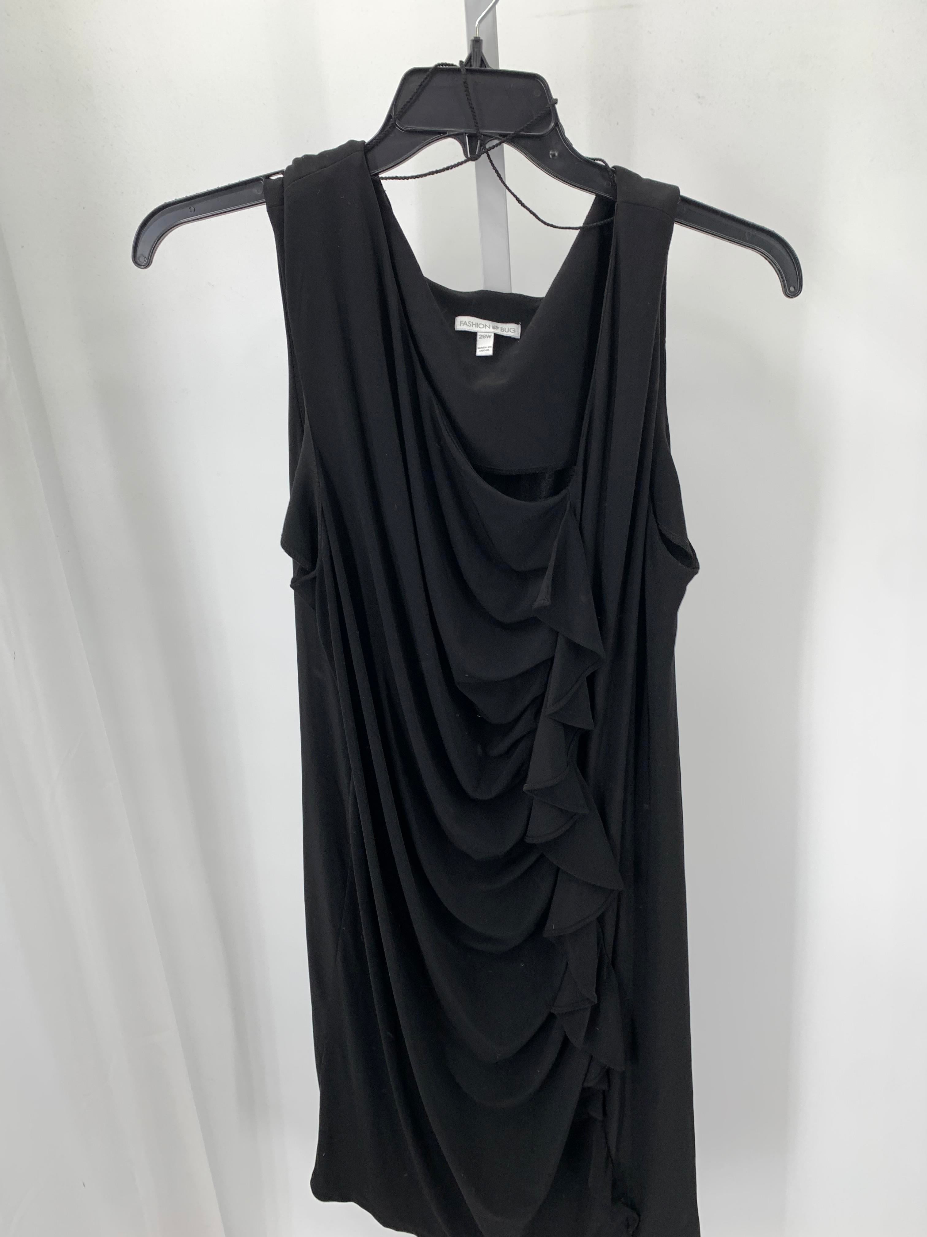Fashion Bug Size 26 W Womens Sleeveless Dress