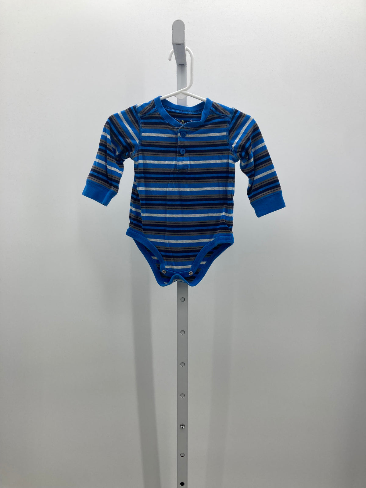 GREY STRIPES HENLEY