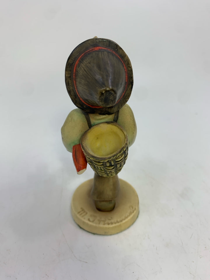 VTG HUMMEL GLOBE TROTTER BOY FIGURINE.