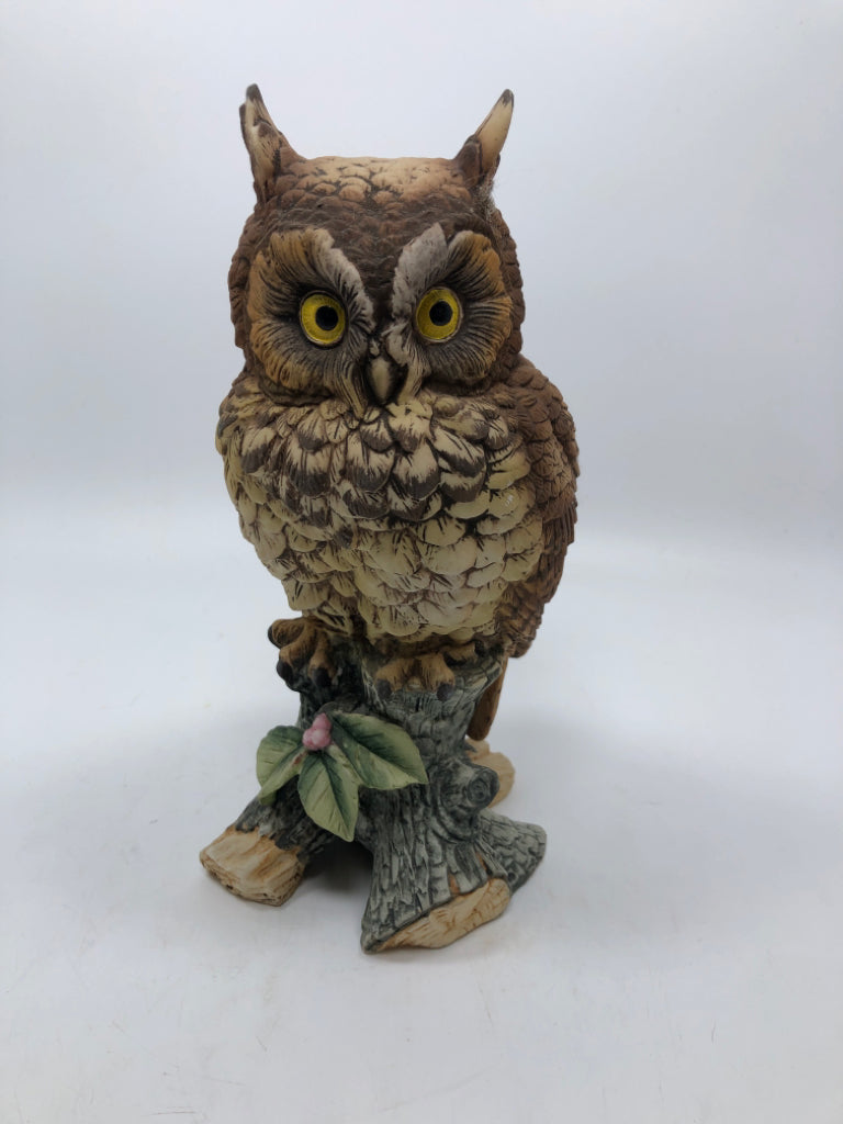 VTG ETHAN ALLEN OWL FIGURINE.