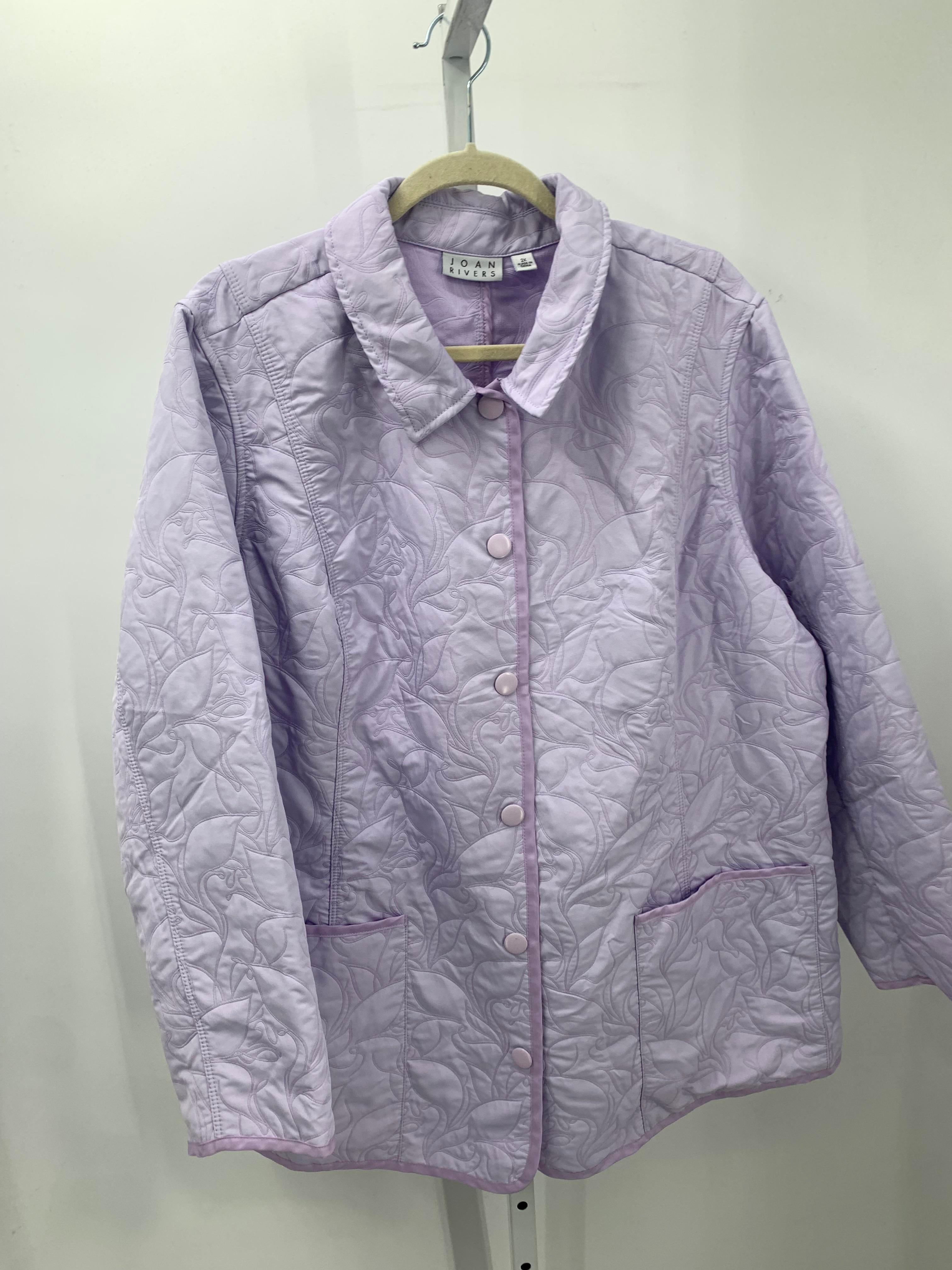 Joan Rivers Size 2X Womens Lightweight Jacket