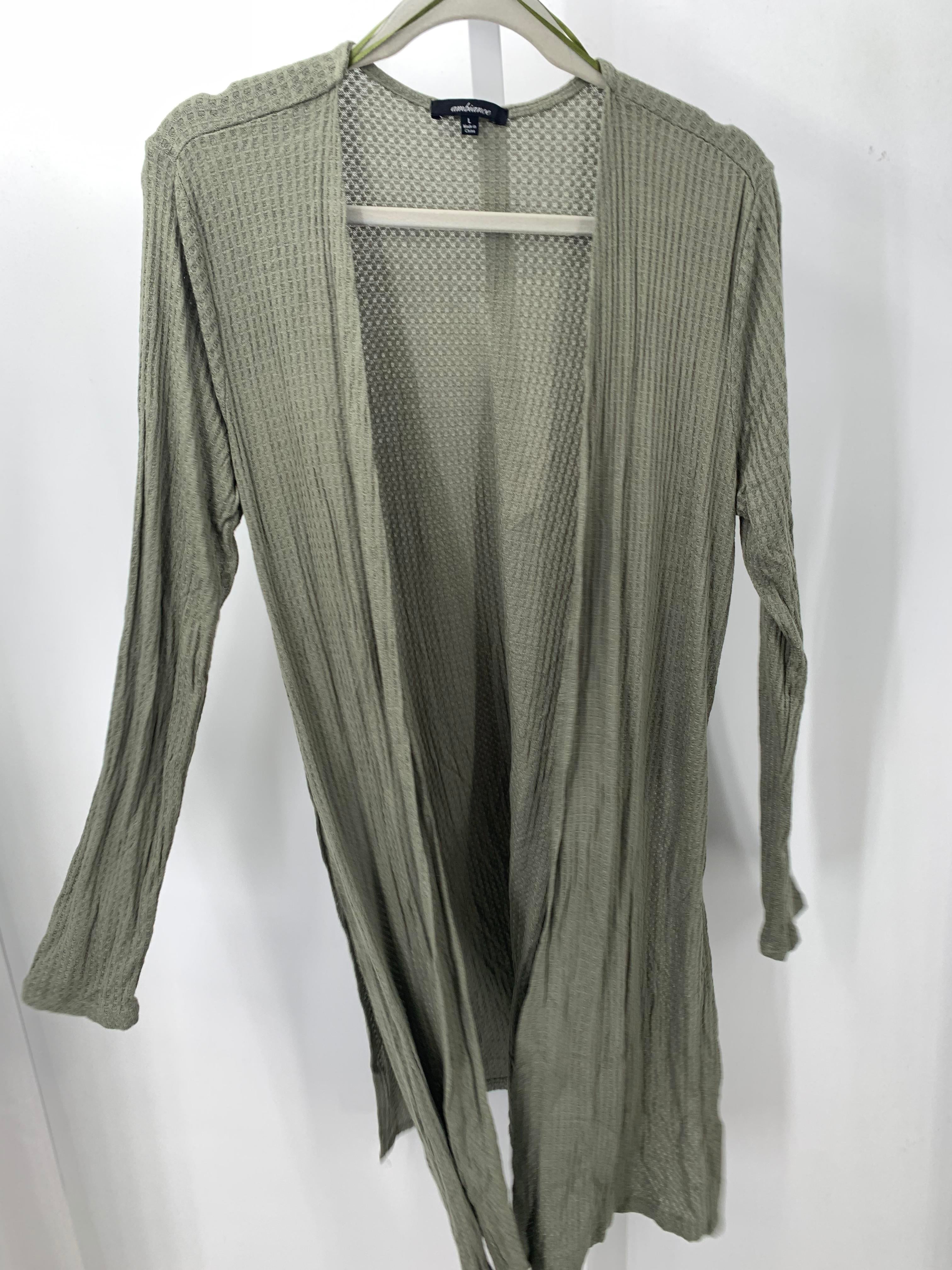 Ambiance Size Large Misses Cardigan