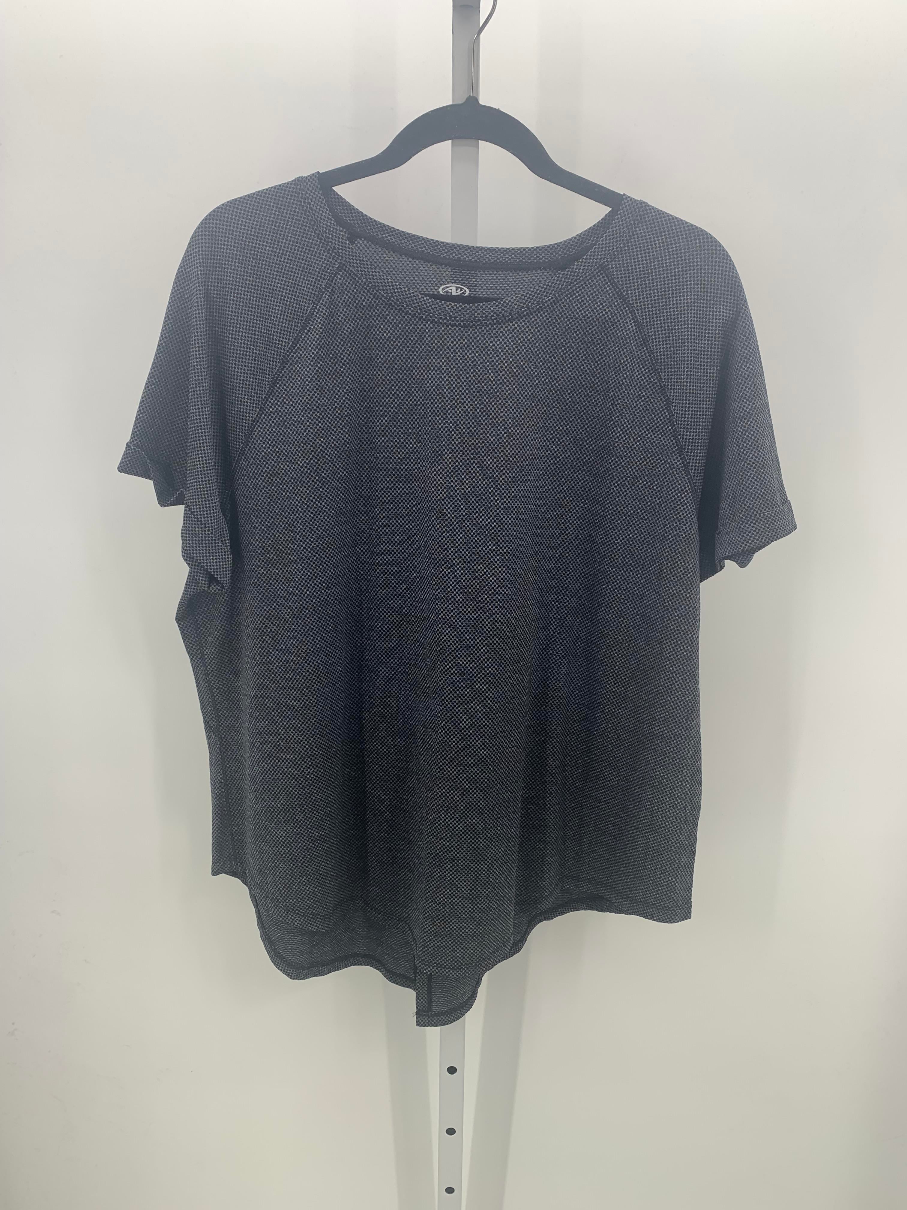 Athletic Works Size XXL Misses Short Sleeve Shirt