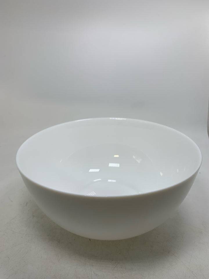 LARGE GLASS BOWL.