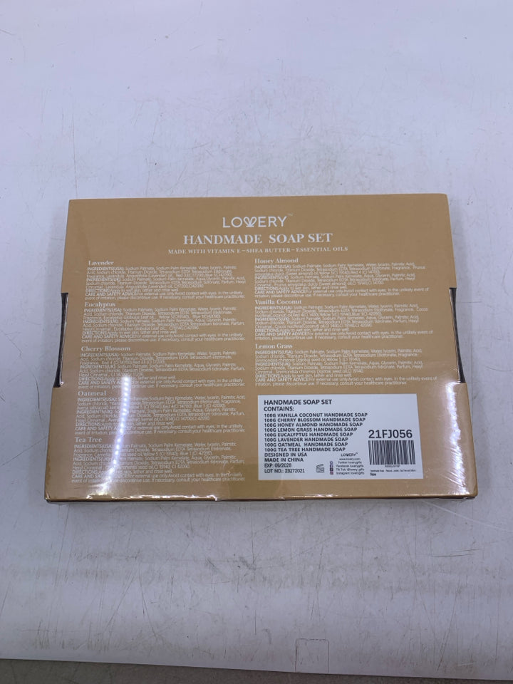 Lovery Handmade Soap Set -NIB