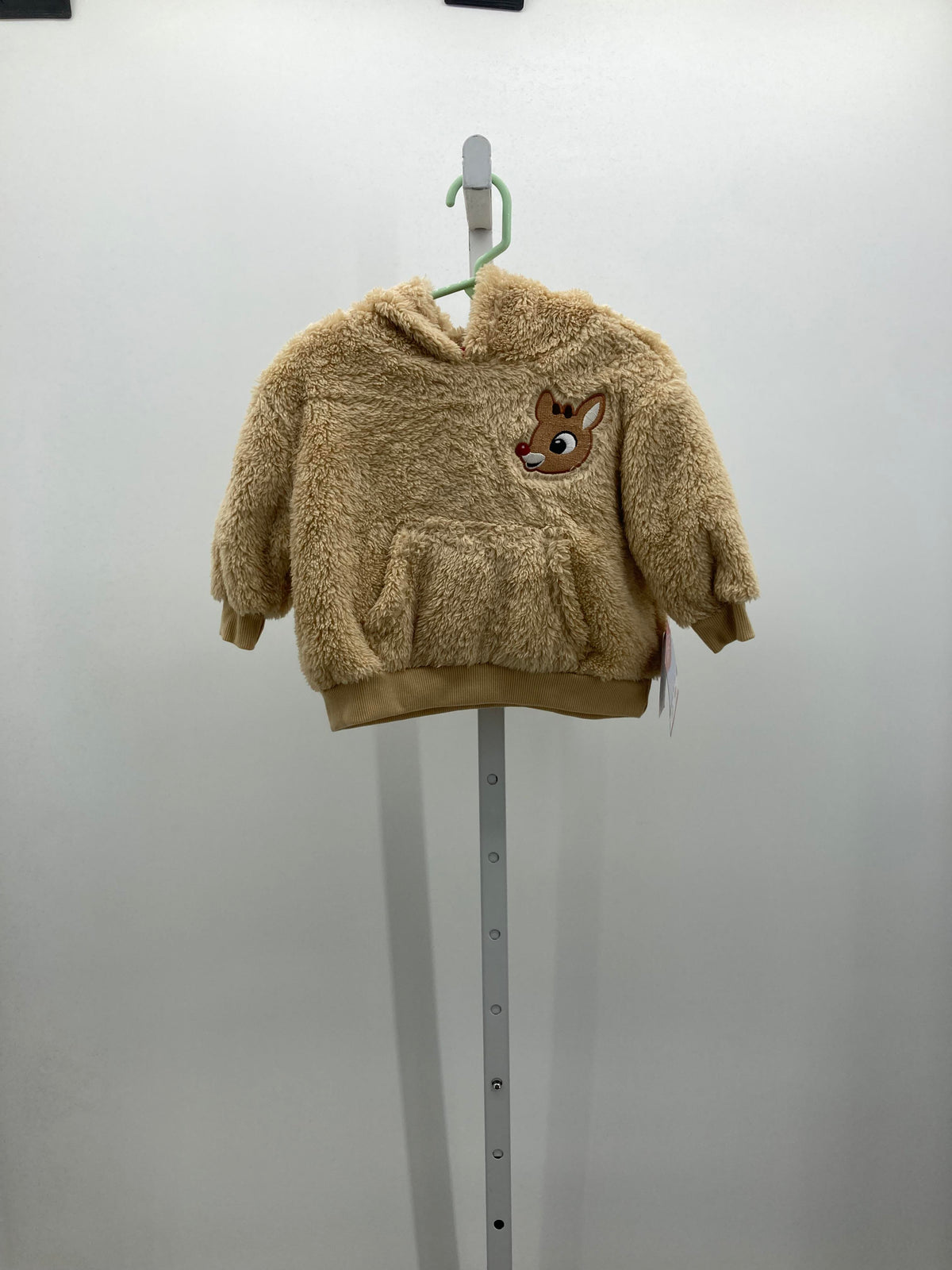 NEW FAUX FUR HOODIE.