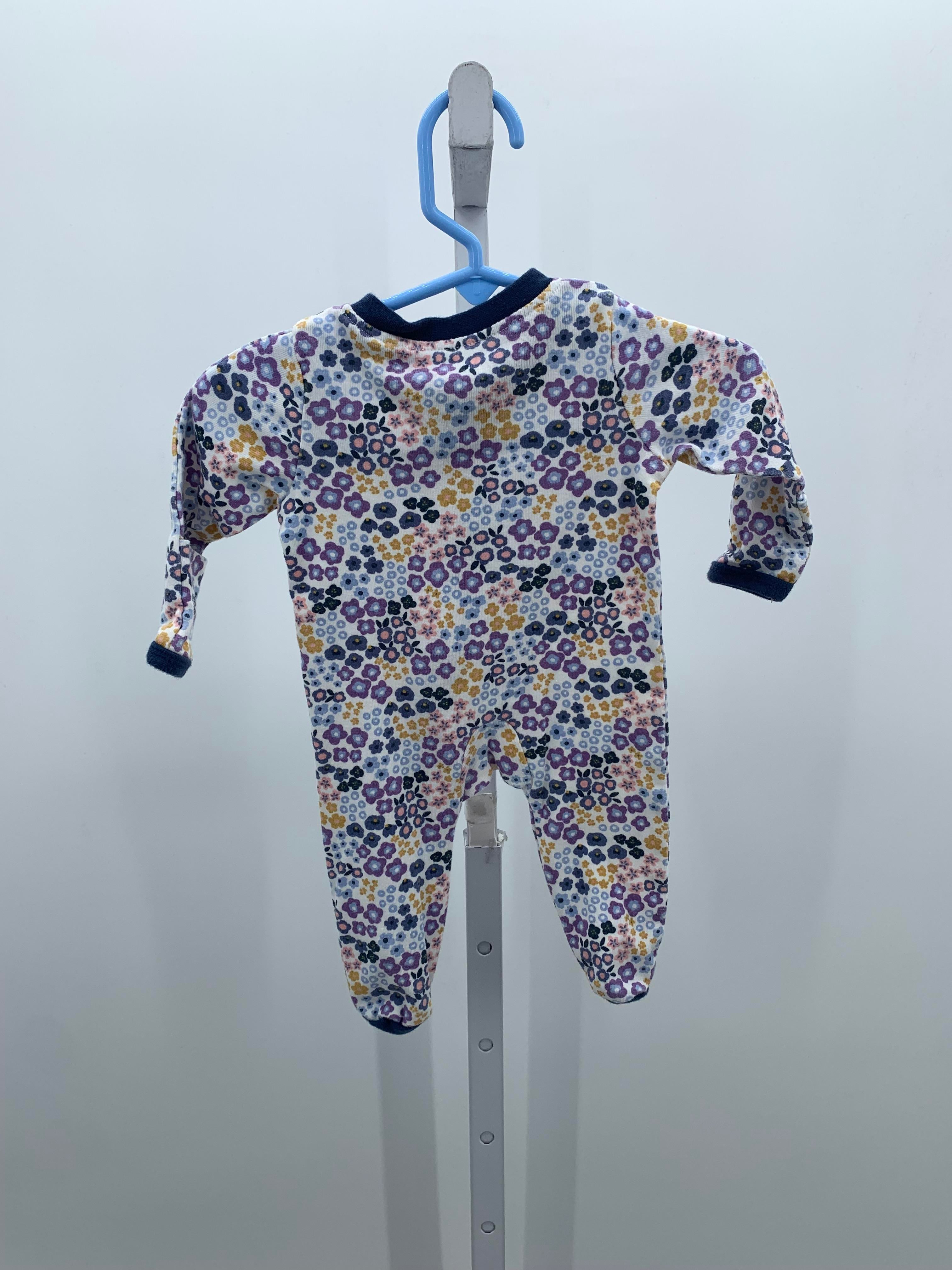 Size Newborn Girls Long Slv. Romper