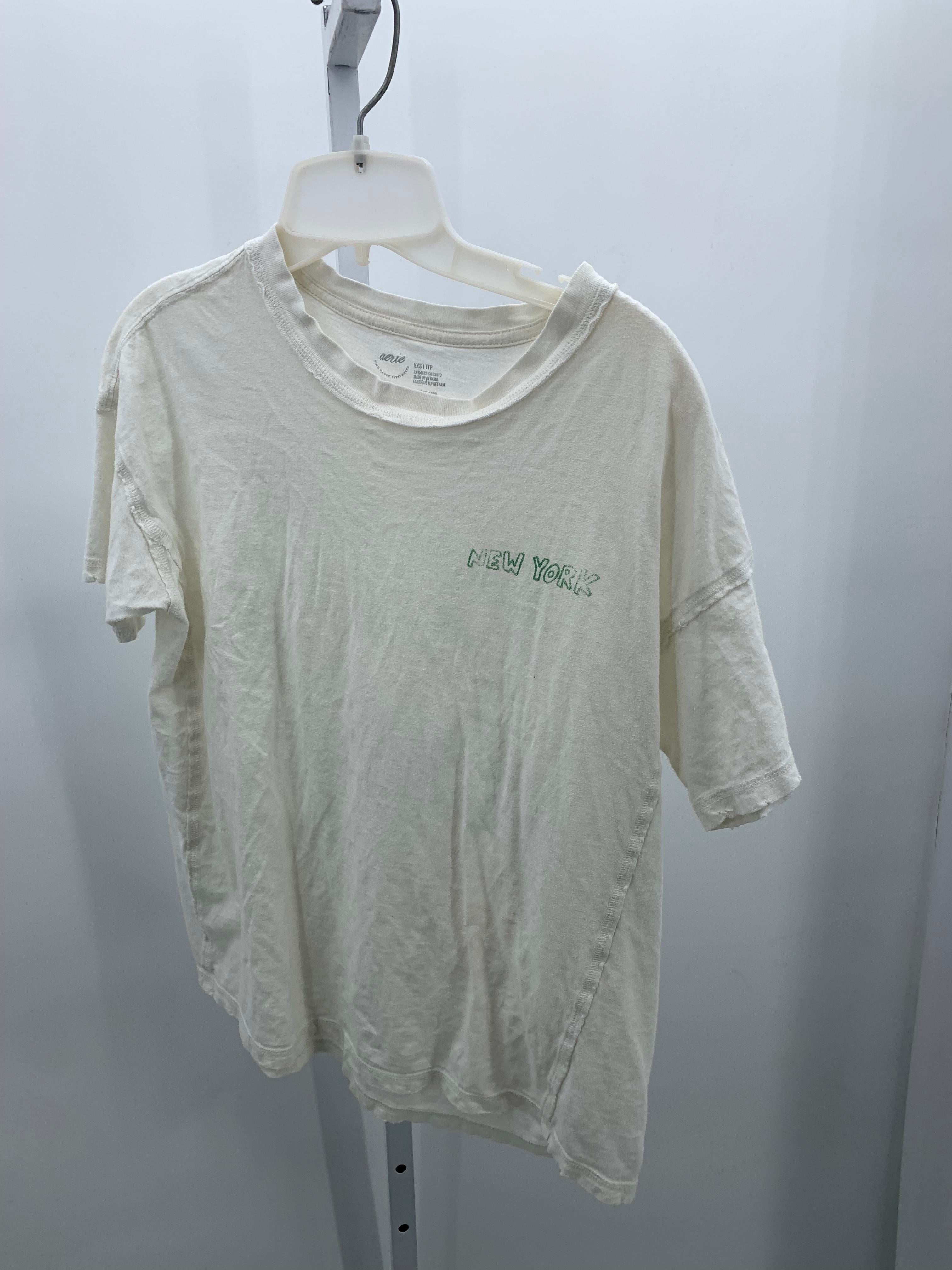 Aerie Size XXS Juniors Short Sleeve Shirt