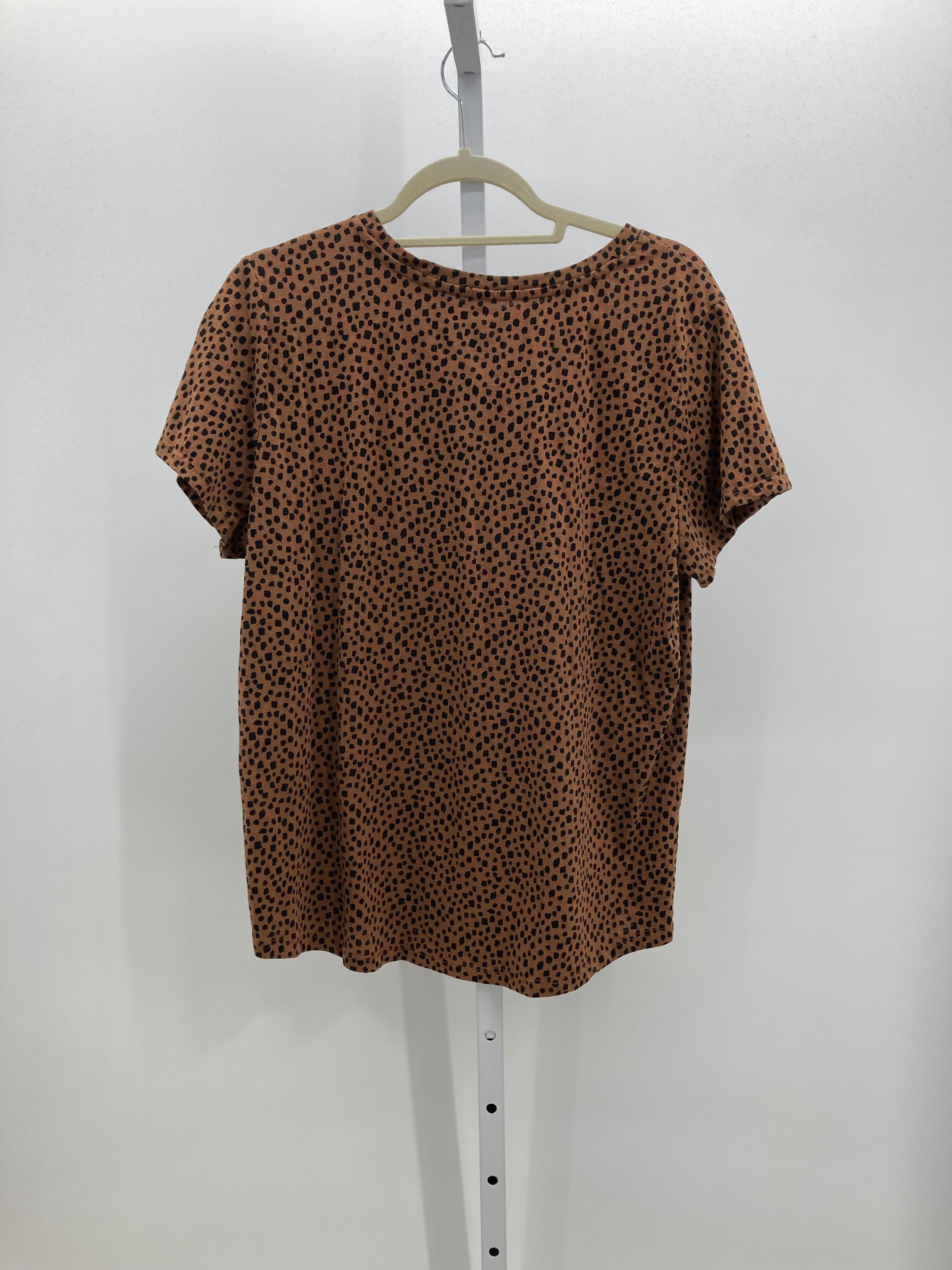 Sonoma Size Extra Large Misses Short Sleeve Shirt