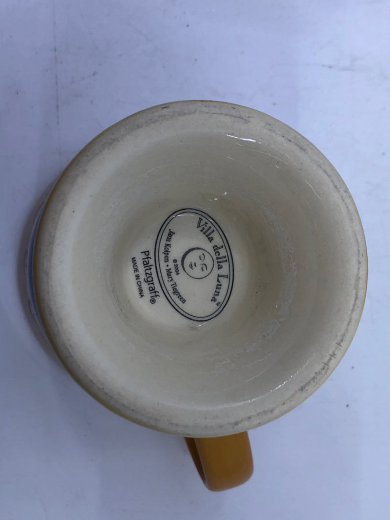 16PC SVC 4- VILLA DELLA LUNA DISH SET W/BOOK.