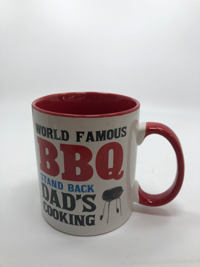 WORLD FAMOUS BBQ MUG.