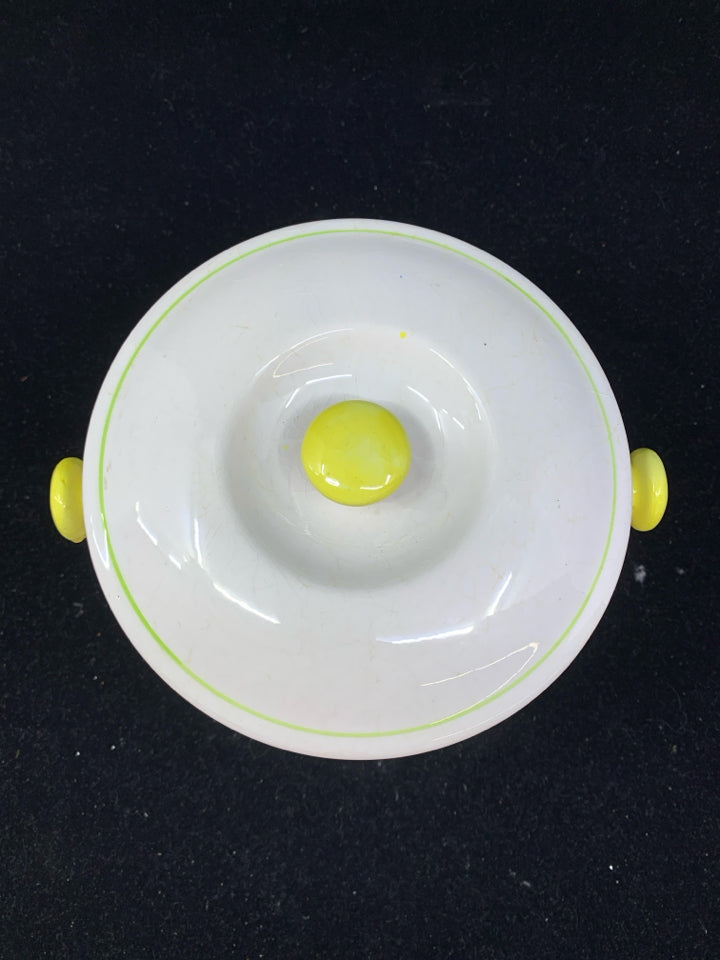 VTG BIRD SINGING CANISTER.