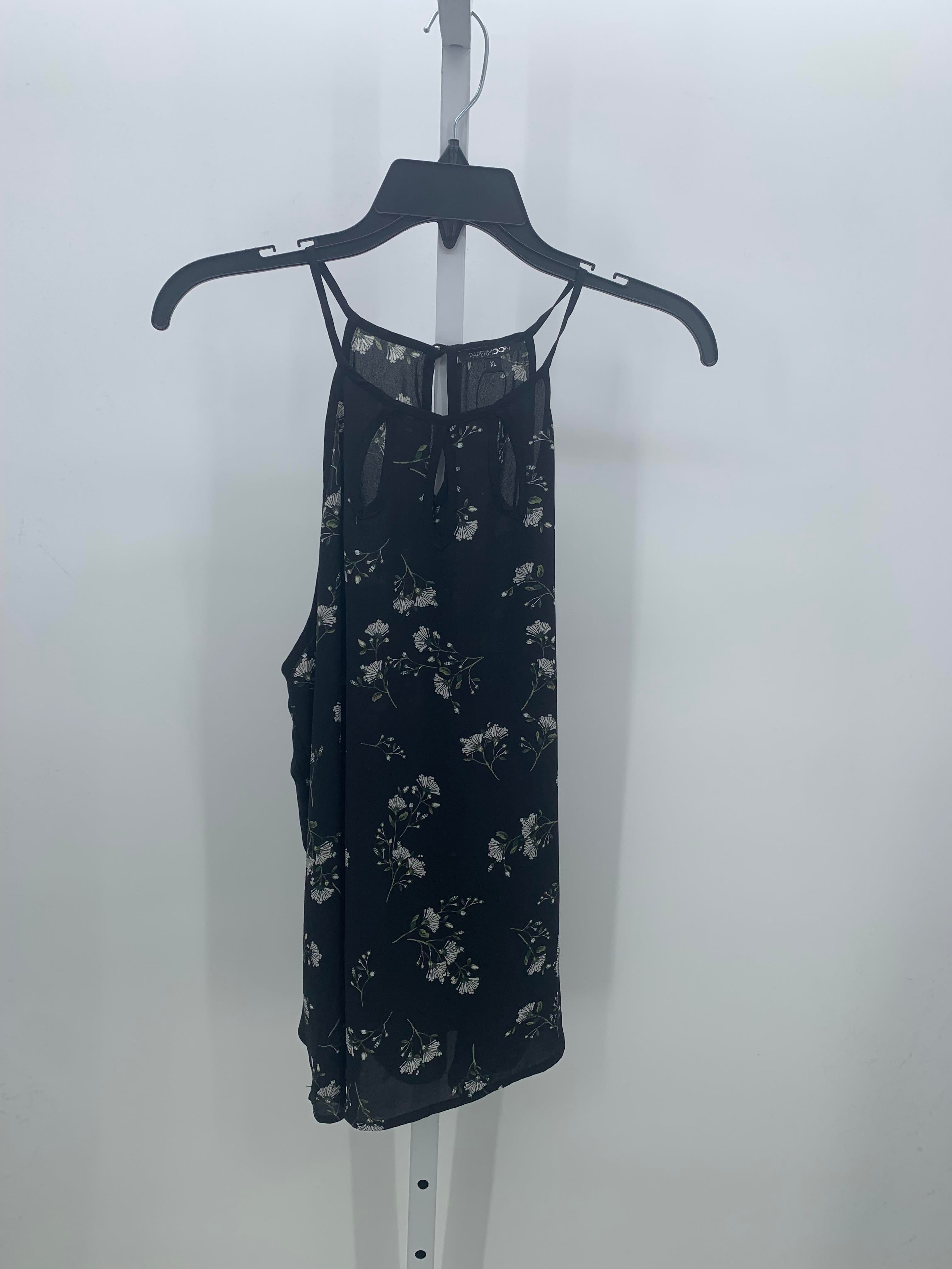 PaperMoon Size Extra Large Juniors Sleeveless Shirt