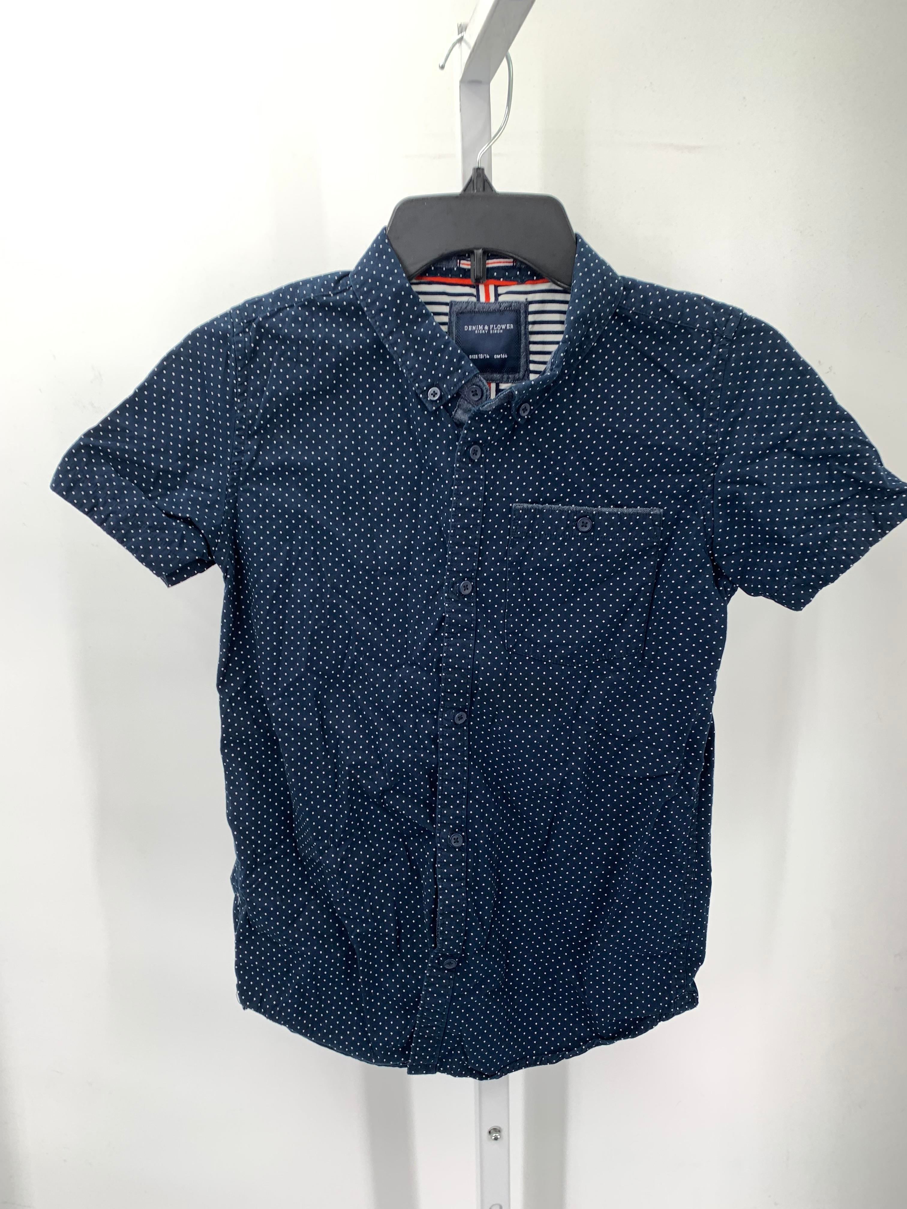 WHITE POLKA DOTS BTN DOWN